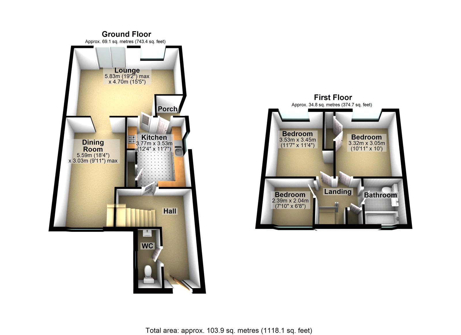 Garrett Crescent, Leiston, Suffolk IP16, semidetached house for sale