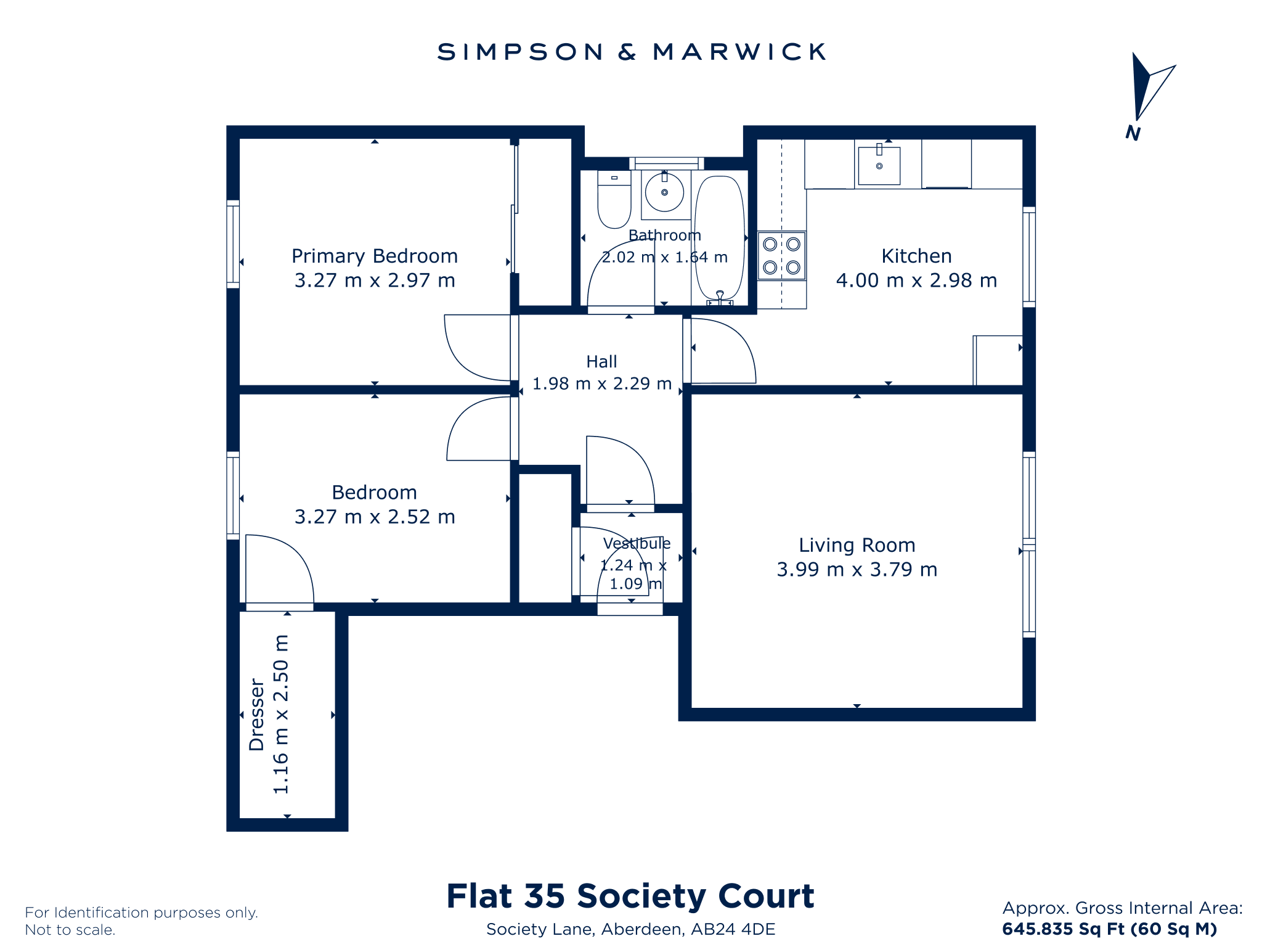 35, Society Court,, Aberdeen floorplan