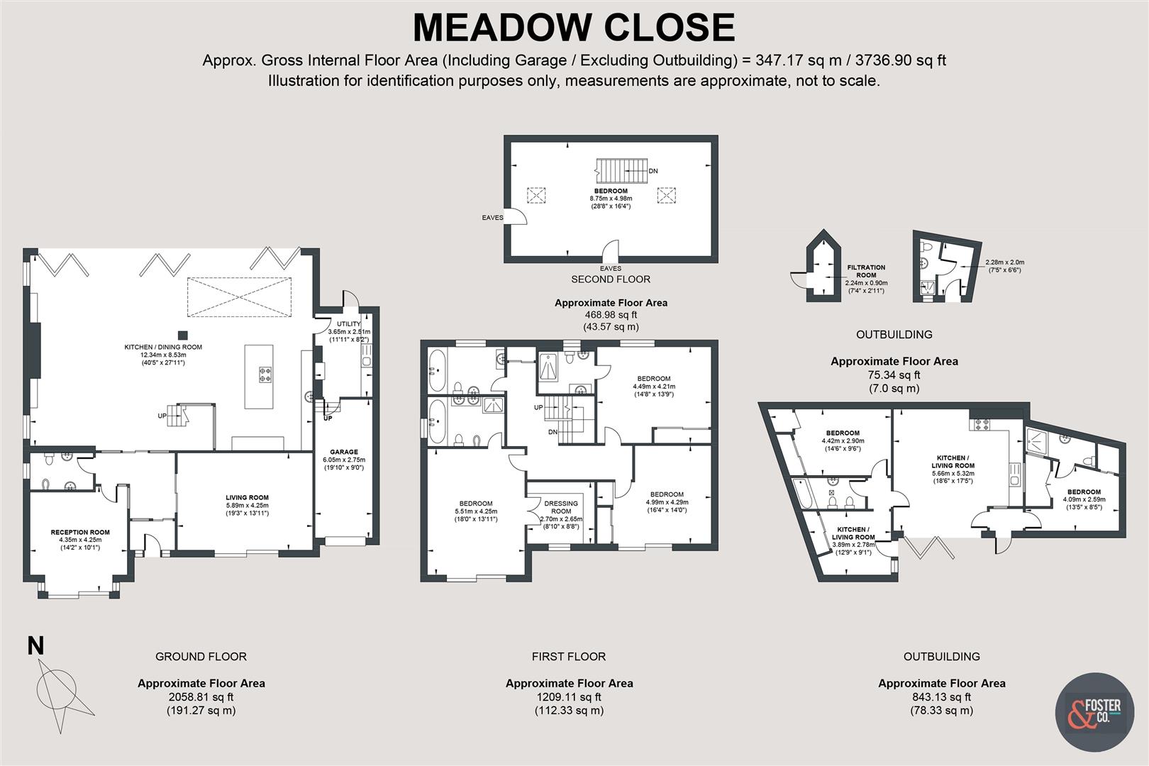 7, Meadow Close, Hove floorplan