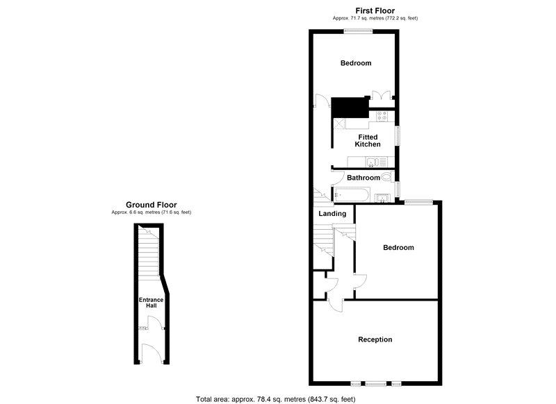 Woodville Road, New EN5, 2 bedroom flat for sale 65997282