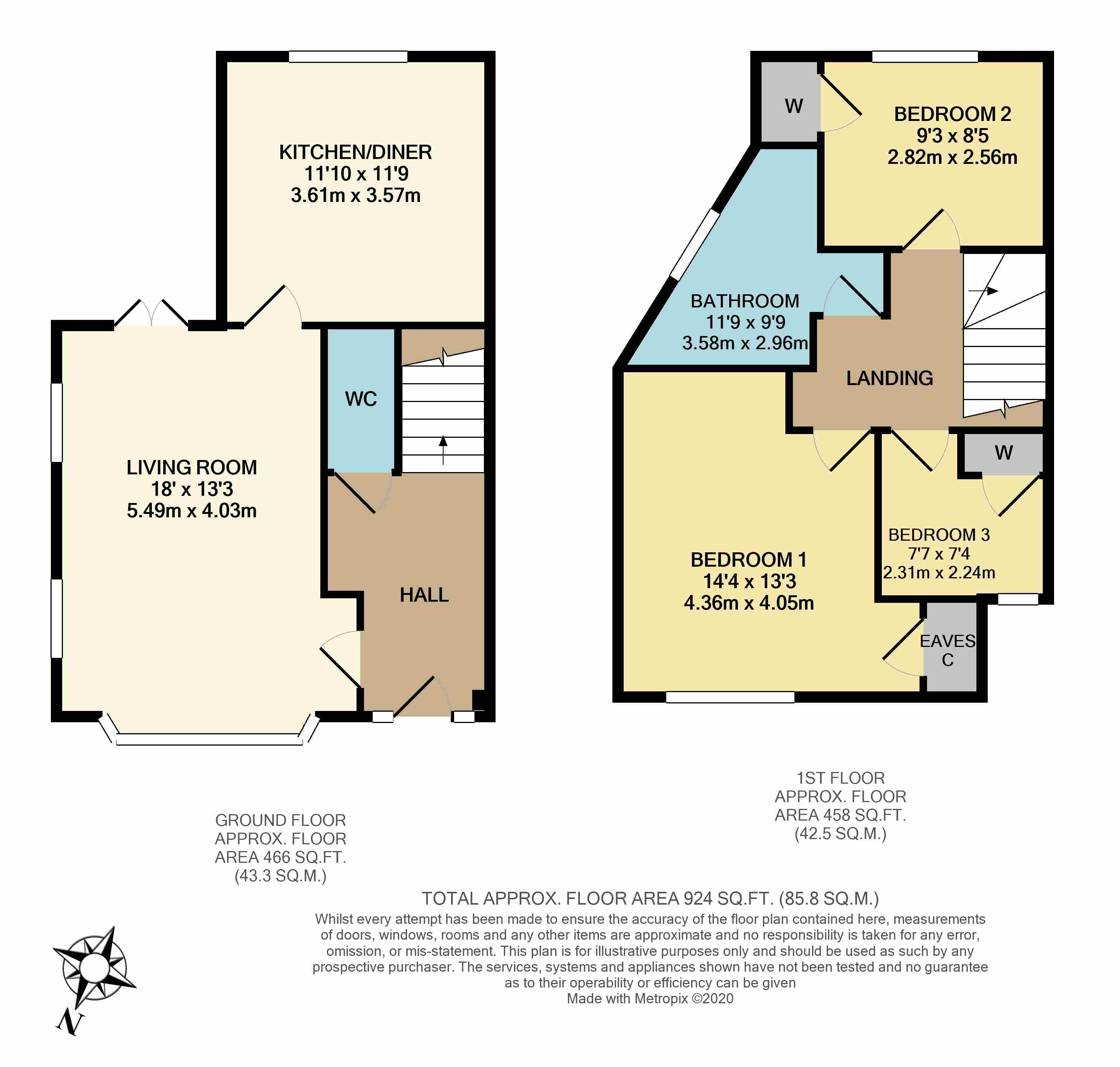 3 bed end terrace house for sale in Henry Avenue, Rustington