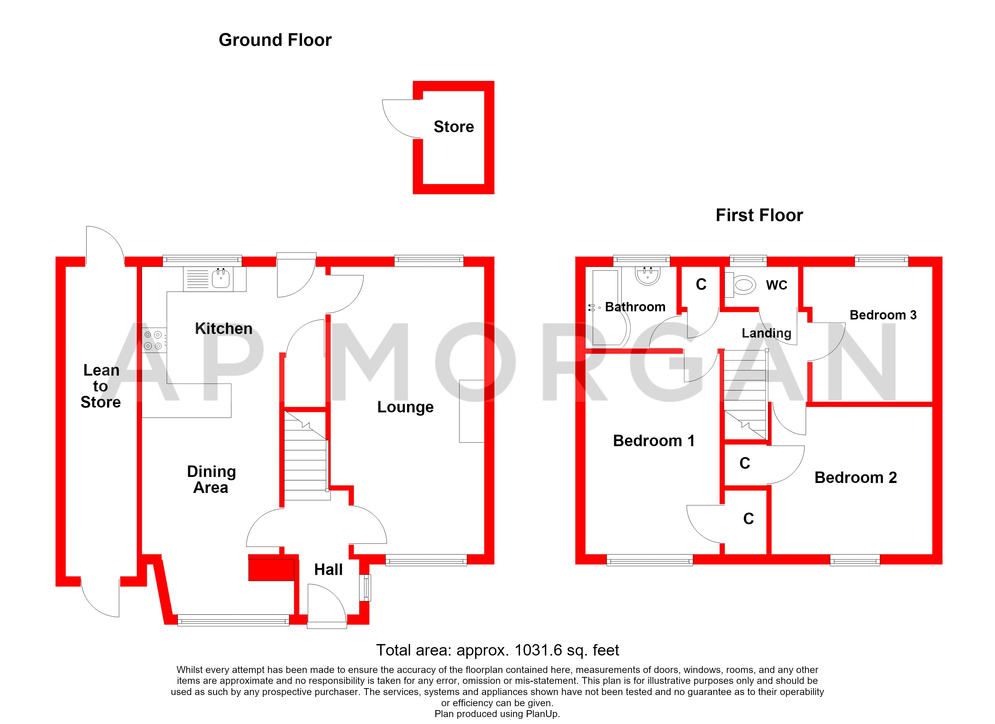 The Roundabout, Birmingham floorplan
