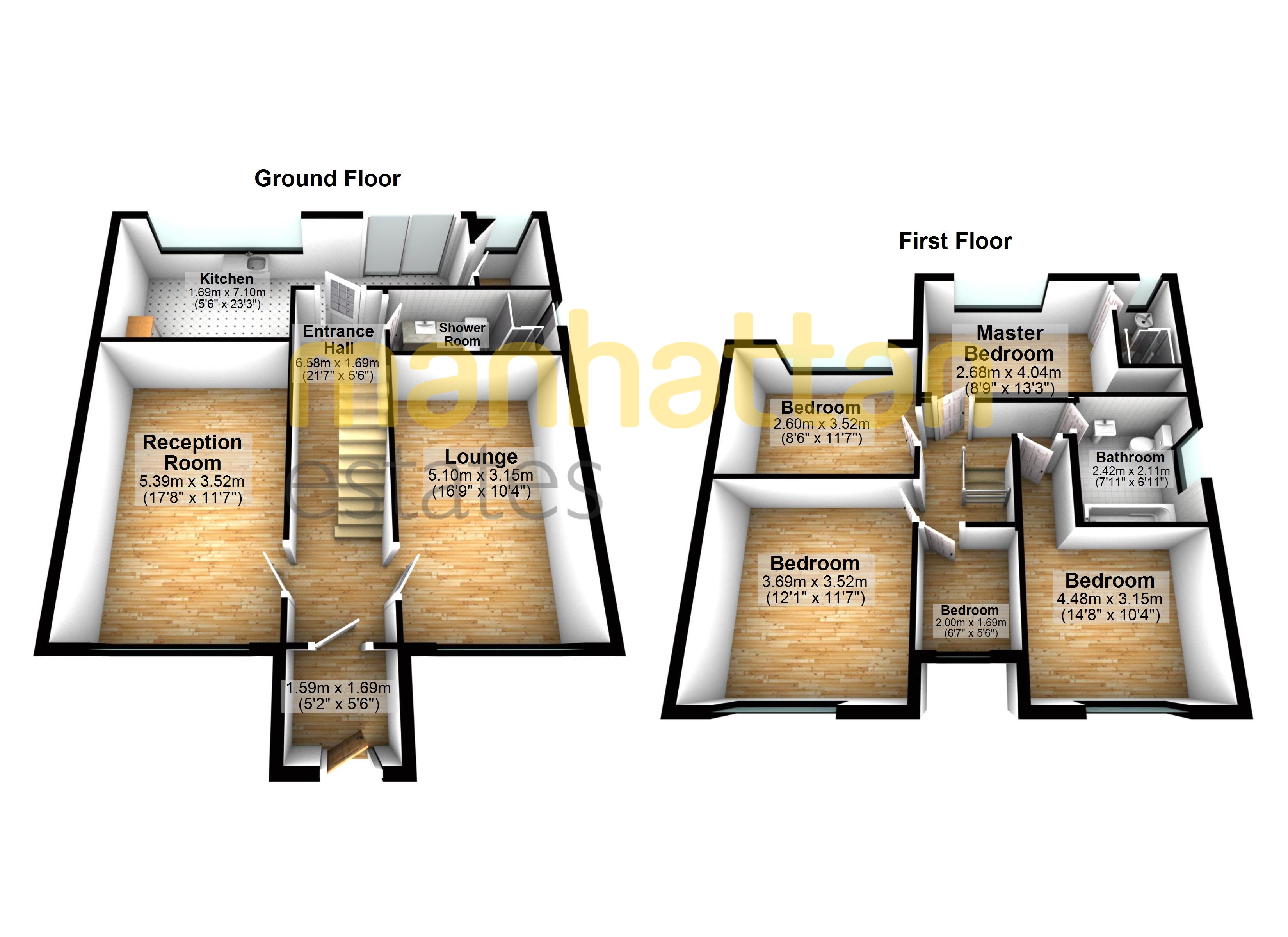 89, Ashworth Lane, Bolton floorplan
