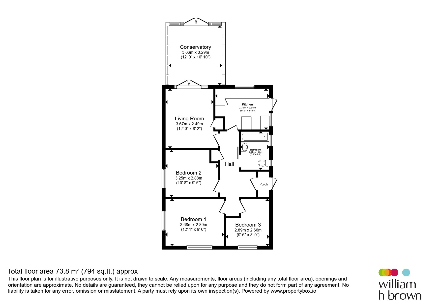 15, Bembridge Close, Clacton-On-Sea floorplan