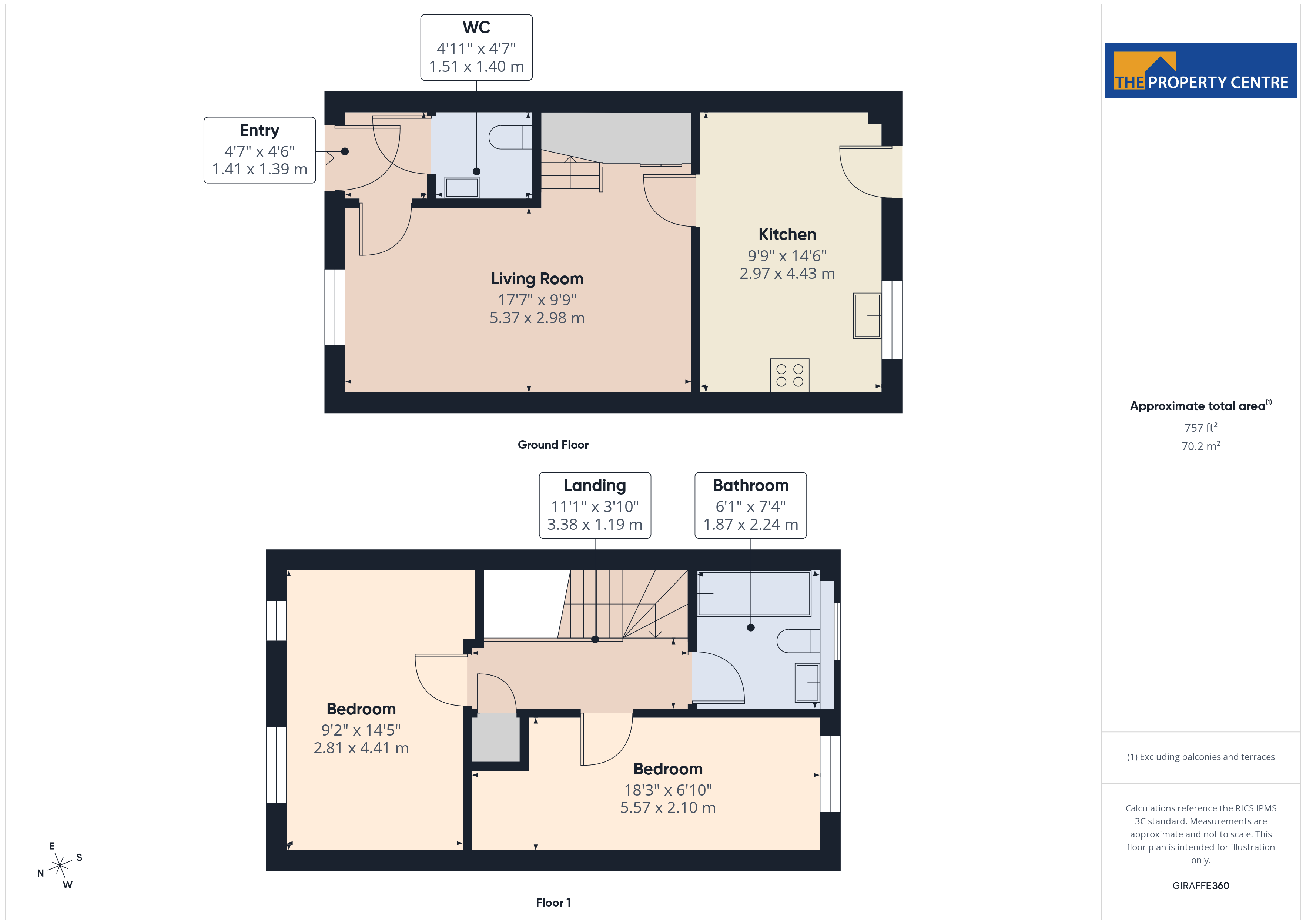 9, Hawthorne Close, Gloucester floorplan
