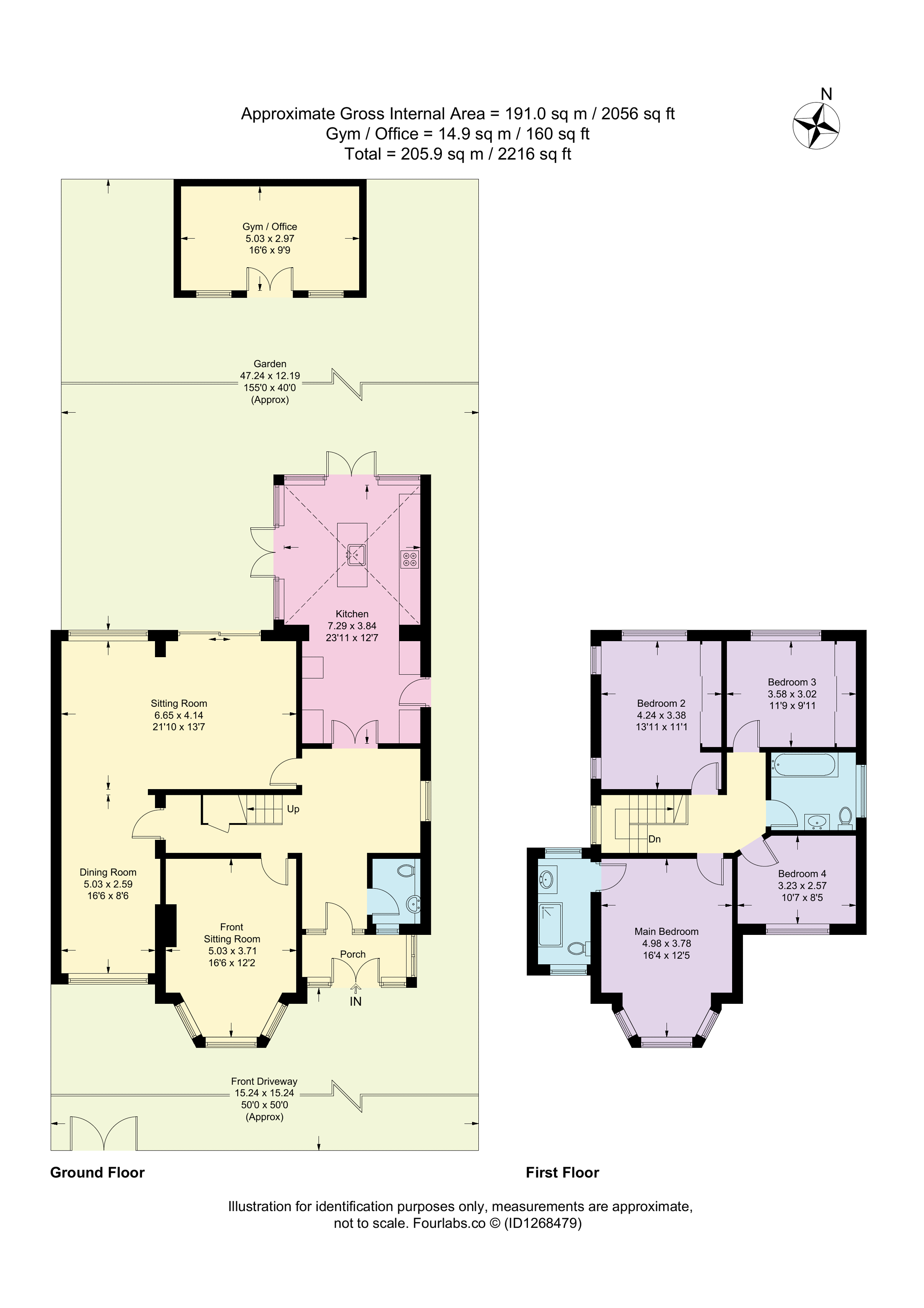 Edenfield Gardens, Worcester Park floorplan