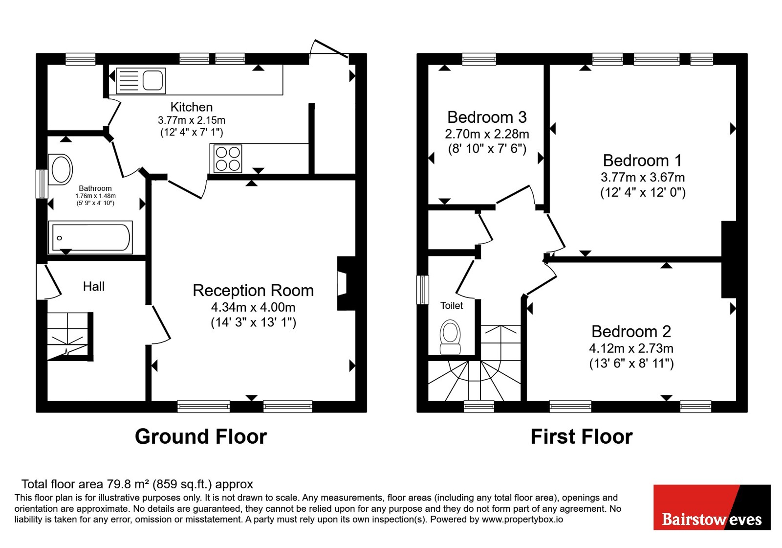 38, Gospatrick Road, London floorplan