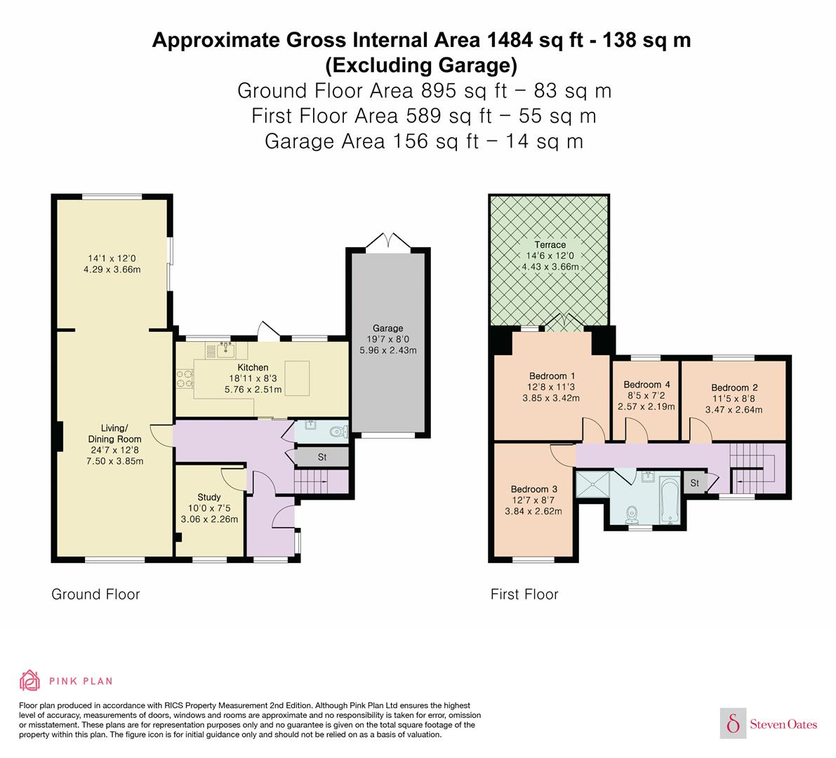 9, Whitehall Close, Nazeing floorplan