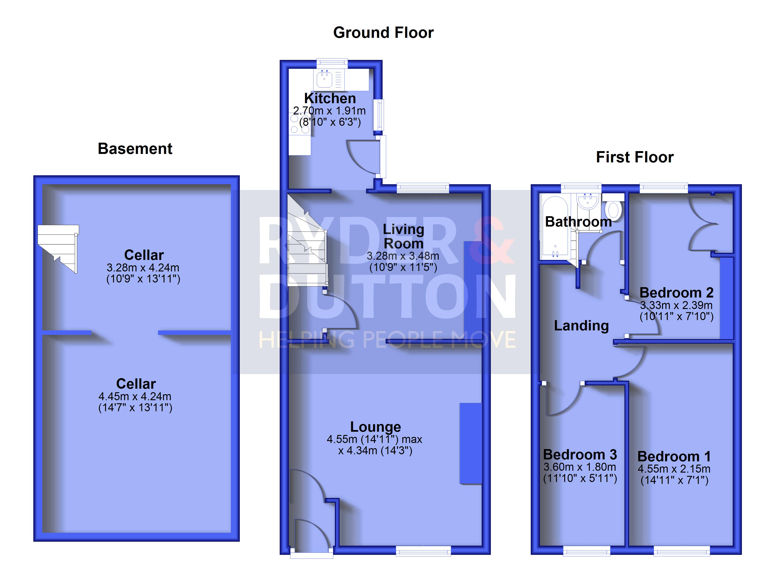 17, Huddersfield Road, Rochdale floorplan