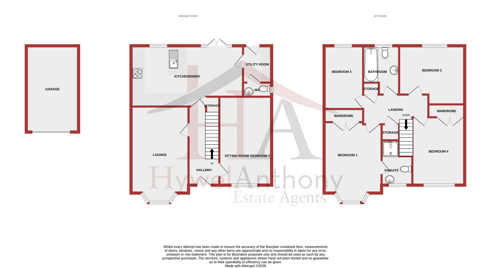 67, Ffordd Dol Y Coed, Pontyclun floorplan