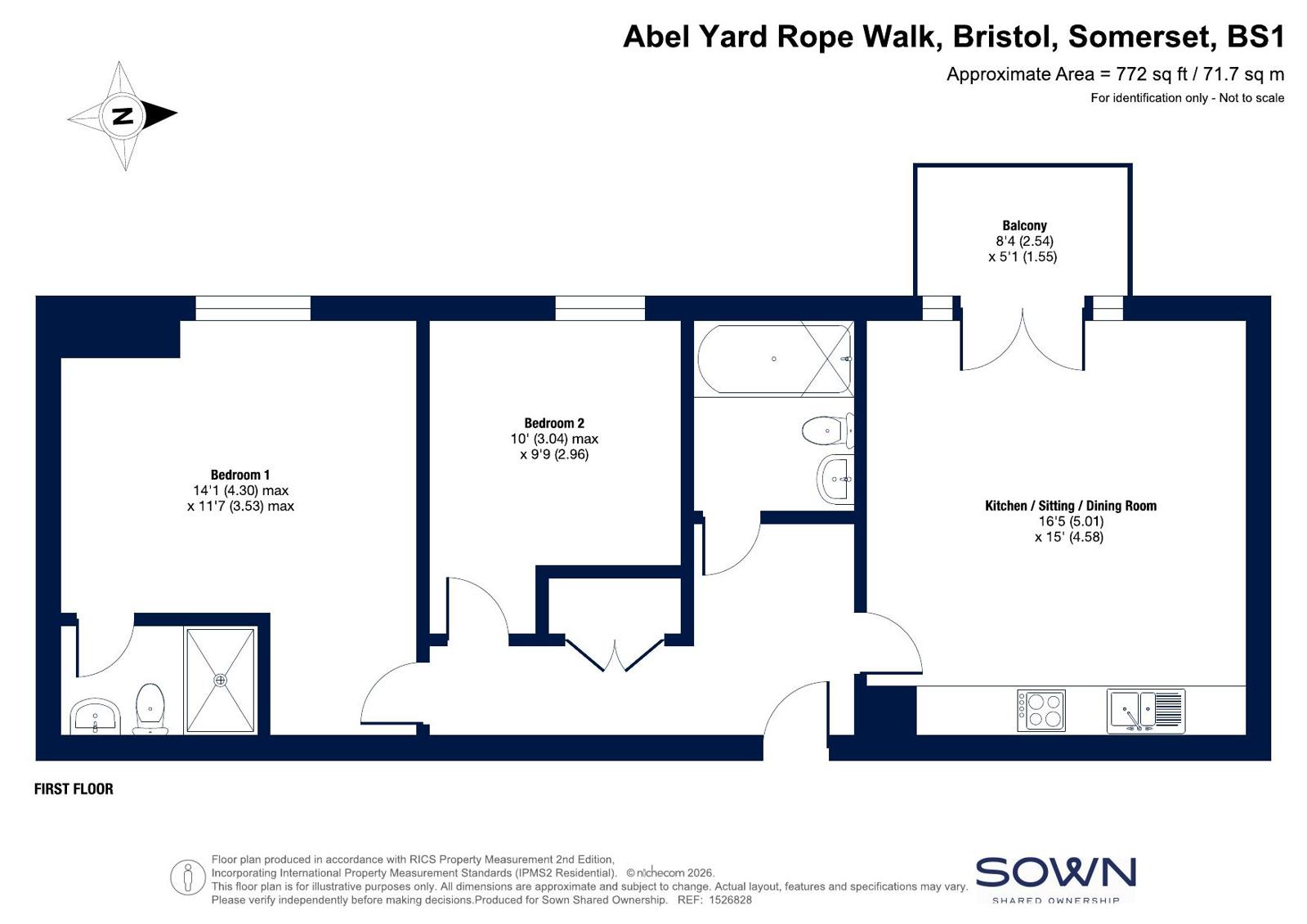 Rope Walk, Somerset floorplan