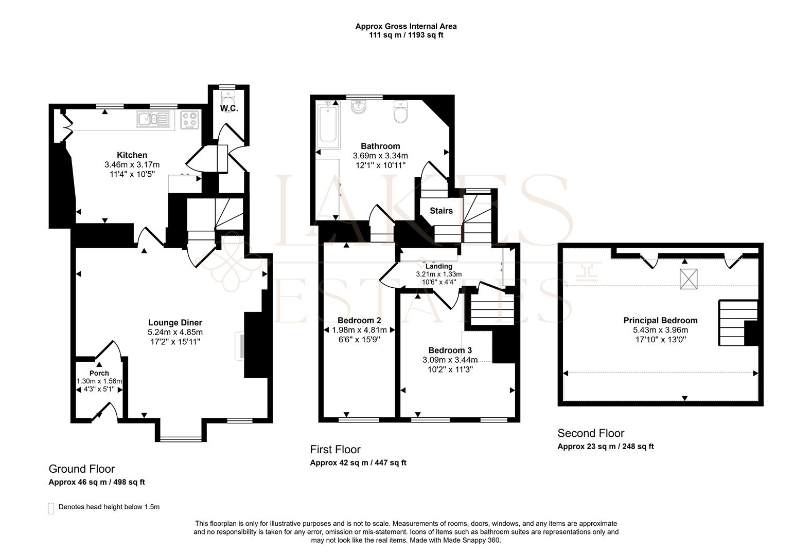 37, Boroughgate, Appleby-In-Westmorland floorplan