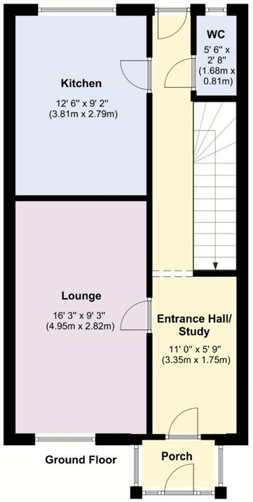 28, Simpson Close, Fareham floorplan