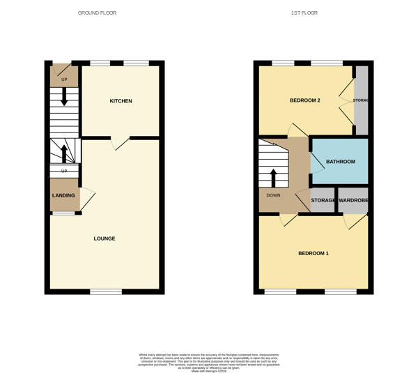 9, St Margarets Court, Bletchley floorplan