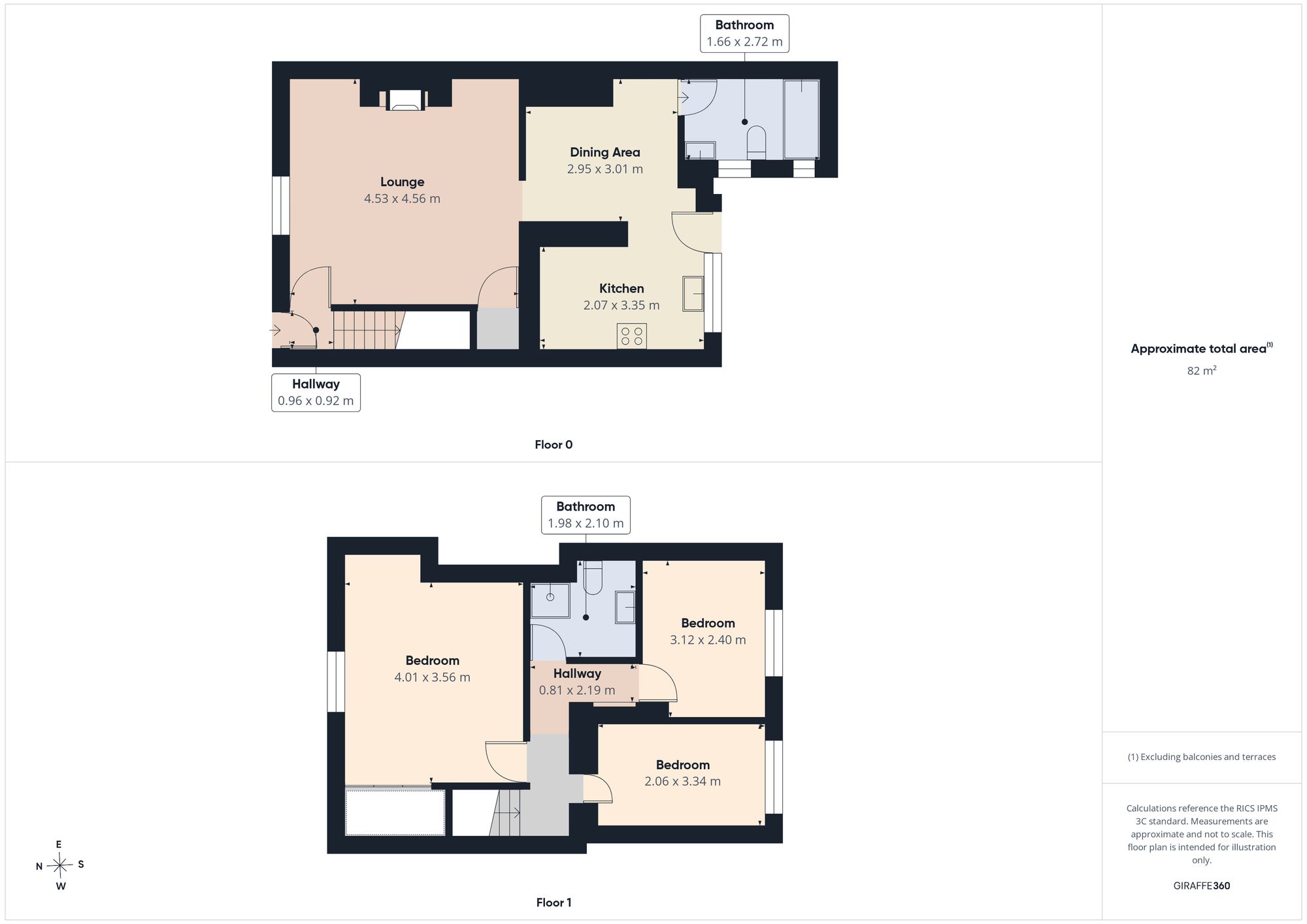 4 Gibside Terrace, Newcastle Upon Tyne floorplan