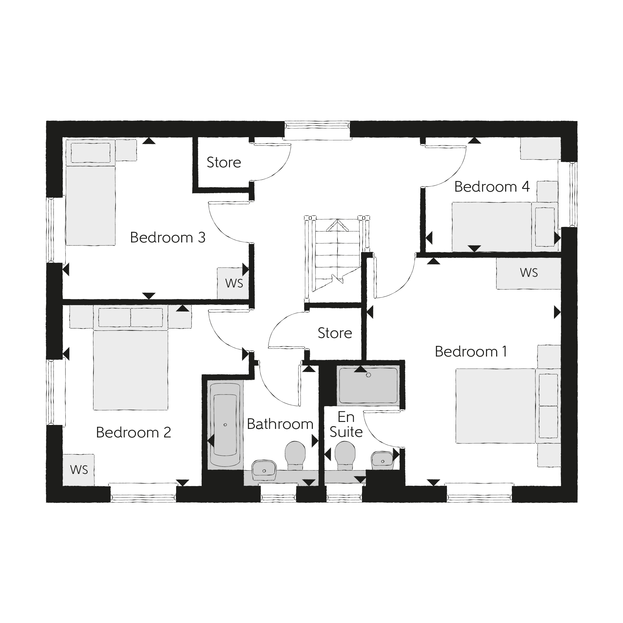 81, Boars Tye Road, Silver End floorplan