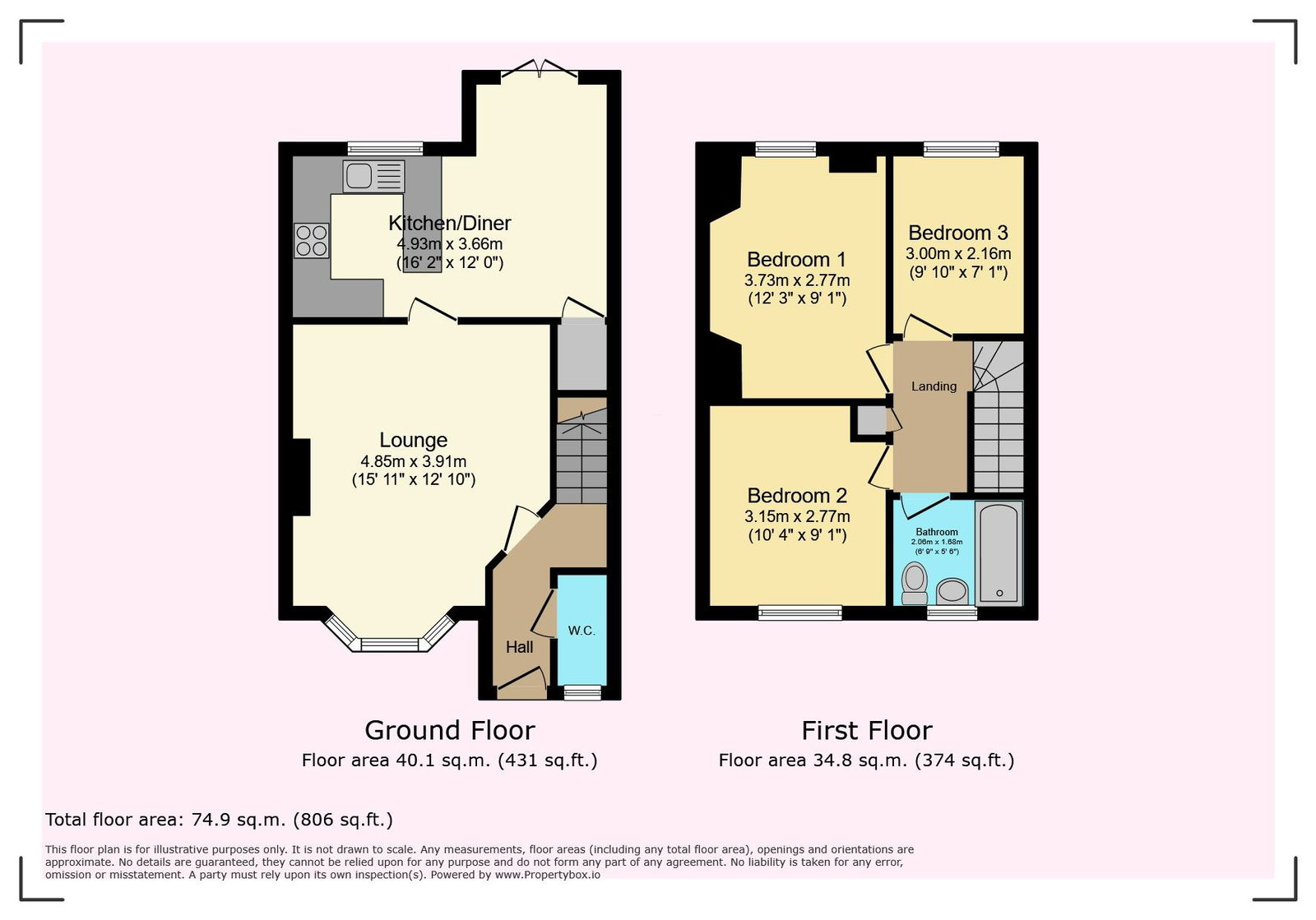 18, Mill View Road, Beverley floorplan