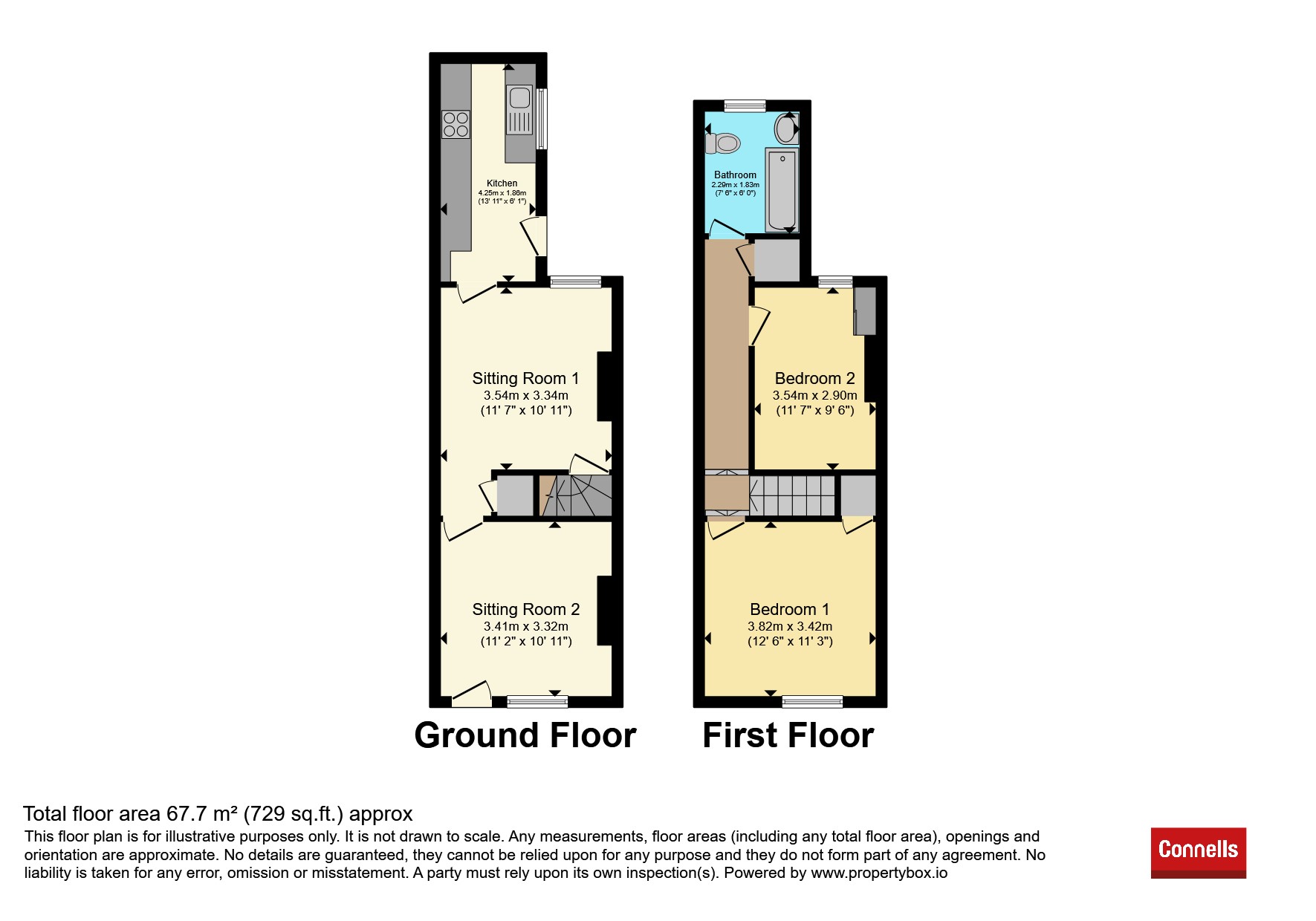 83, Raymond Road, Leicester floorplan