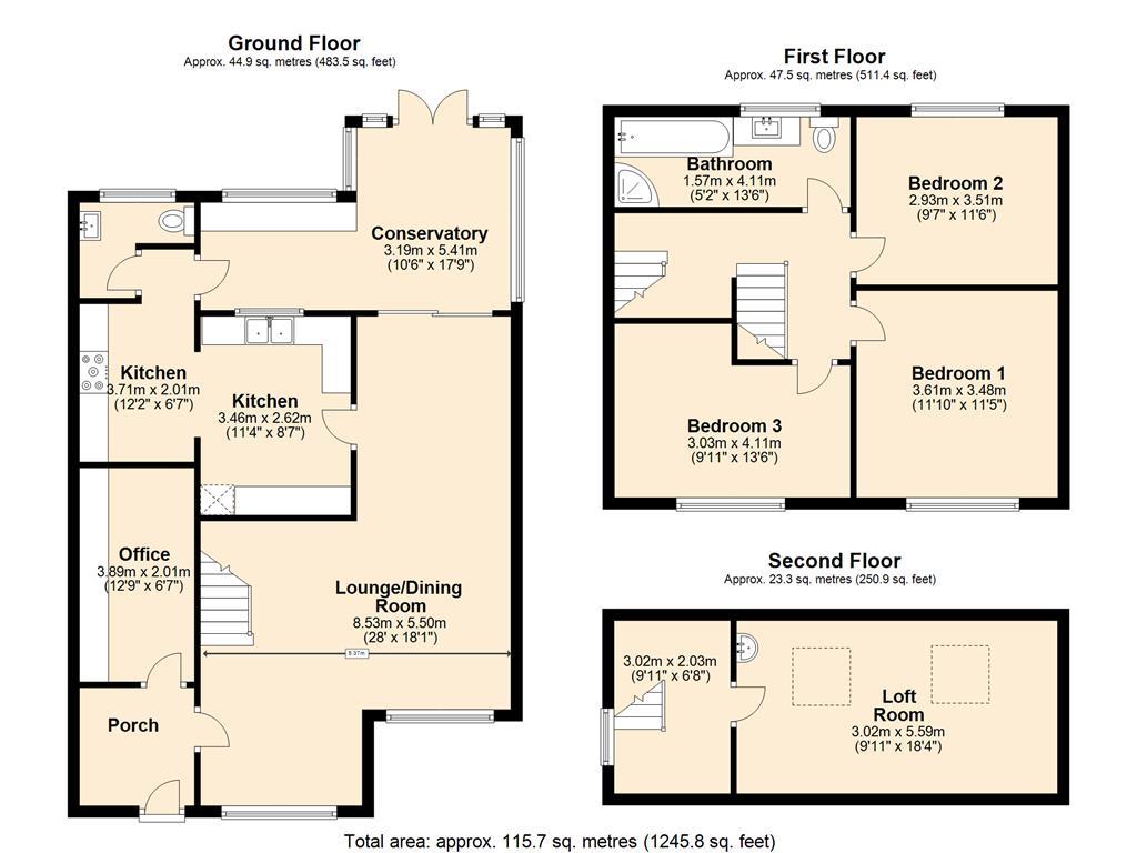 Boringdon Hill, Plymouth PL7, 3 bedroom semidetached house for sale