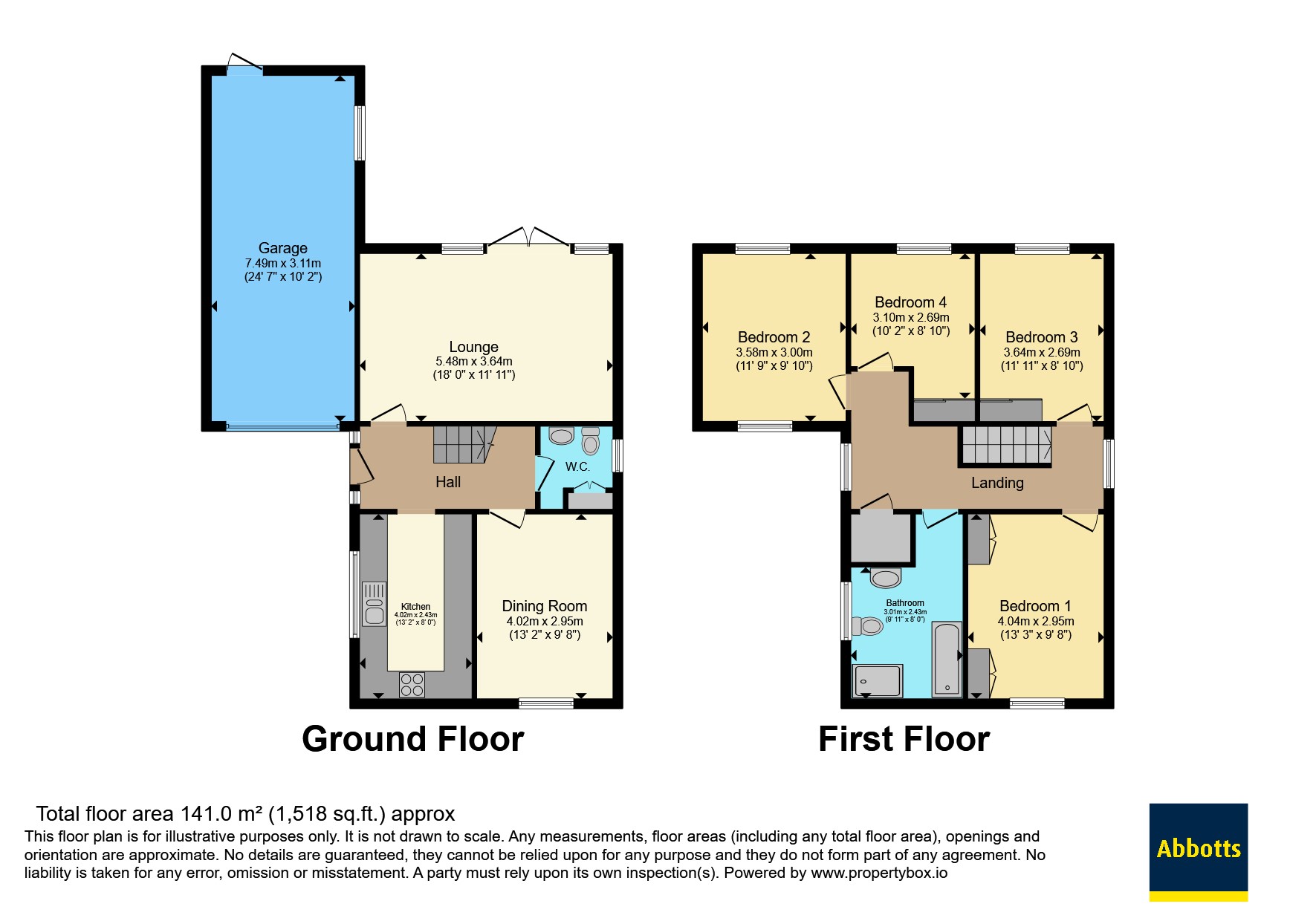 27, Ely Road, Ely floorplan