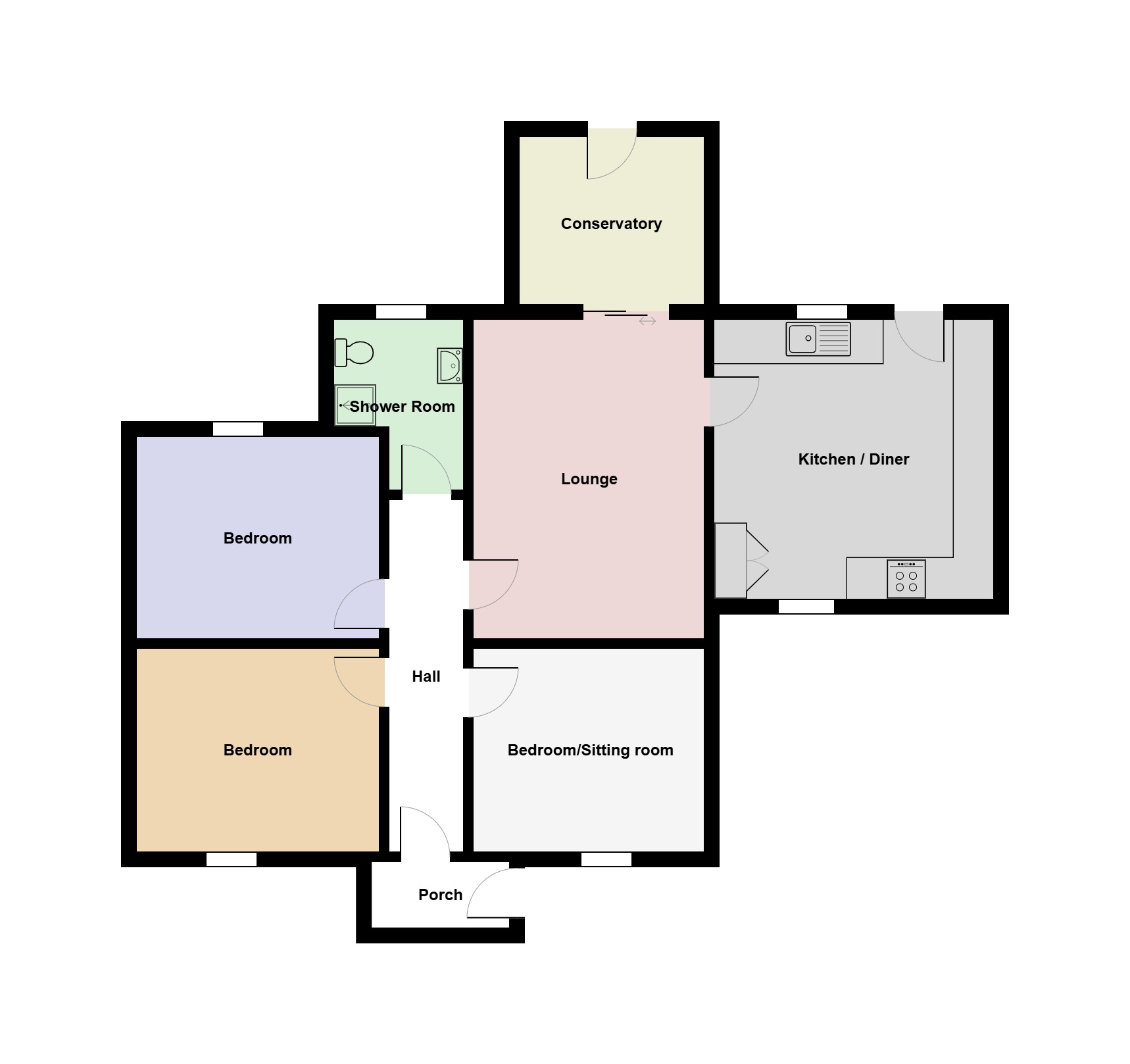 126 Bronallt Rd, Carms floorplan