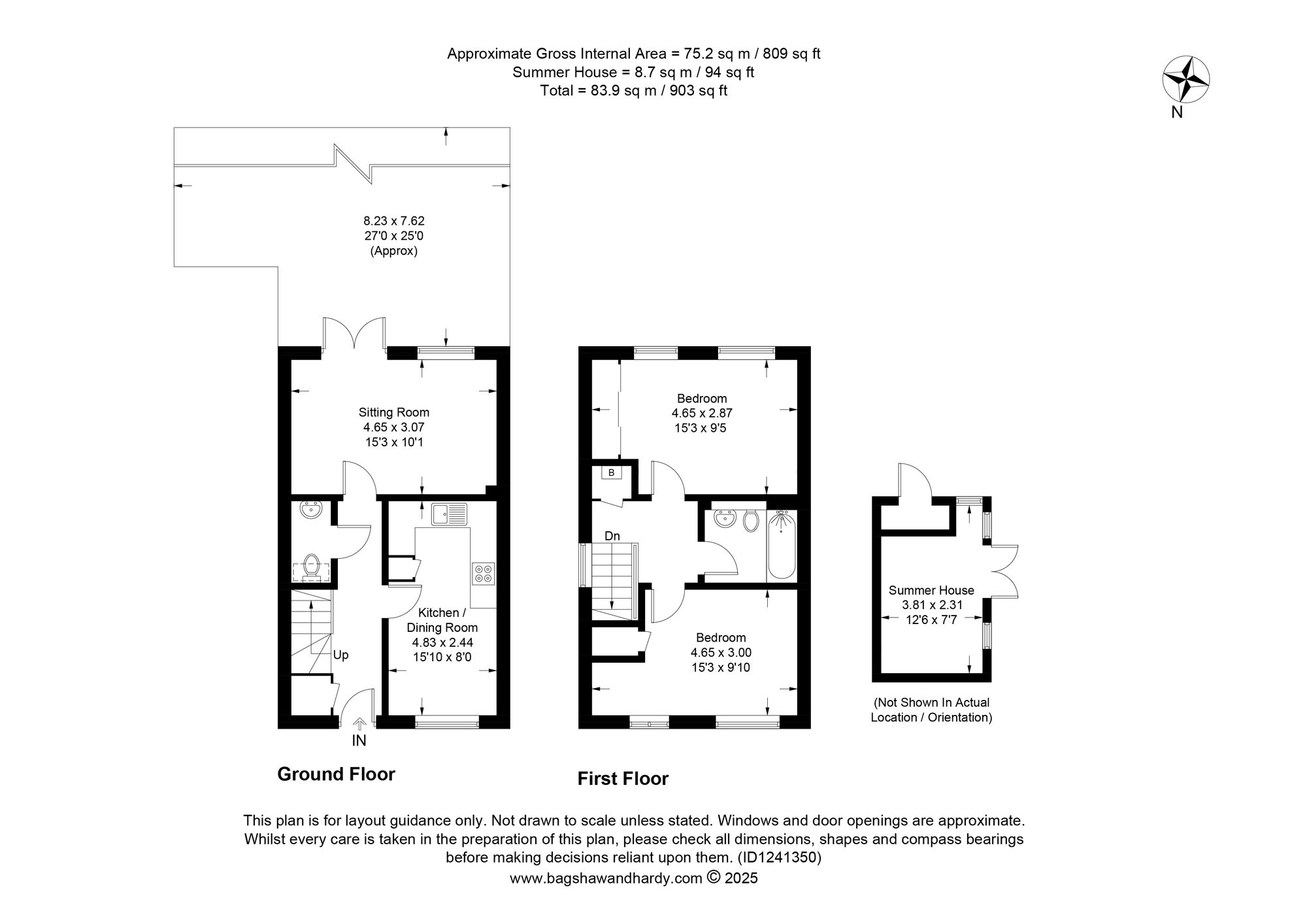 32 Hedgerow Lane, Tunbridge Wells floorplan