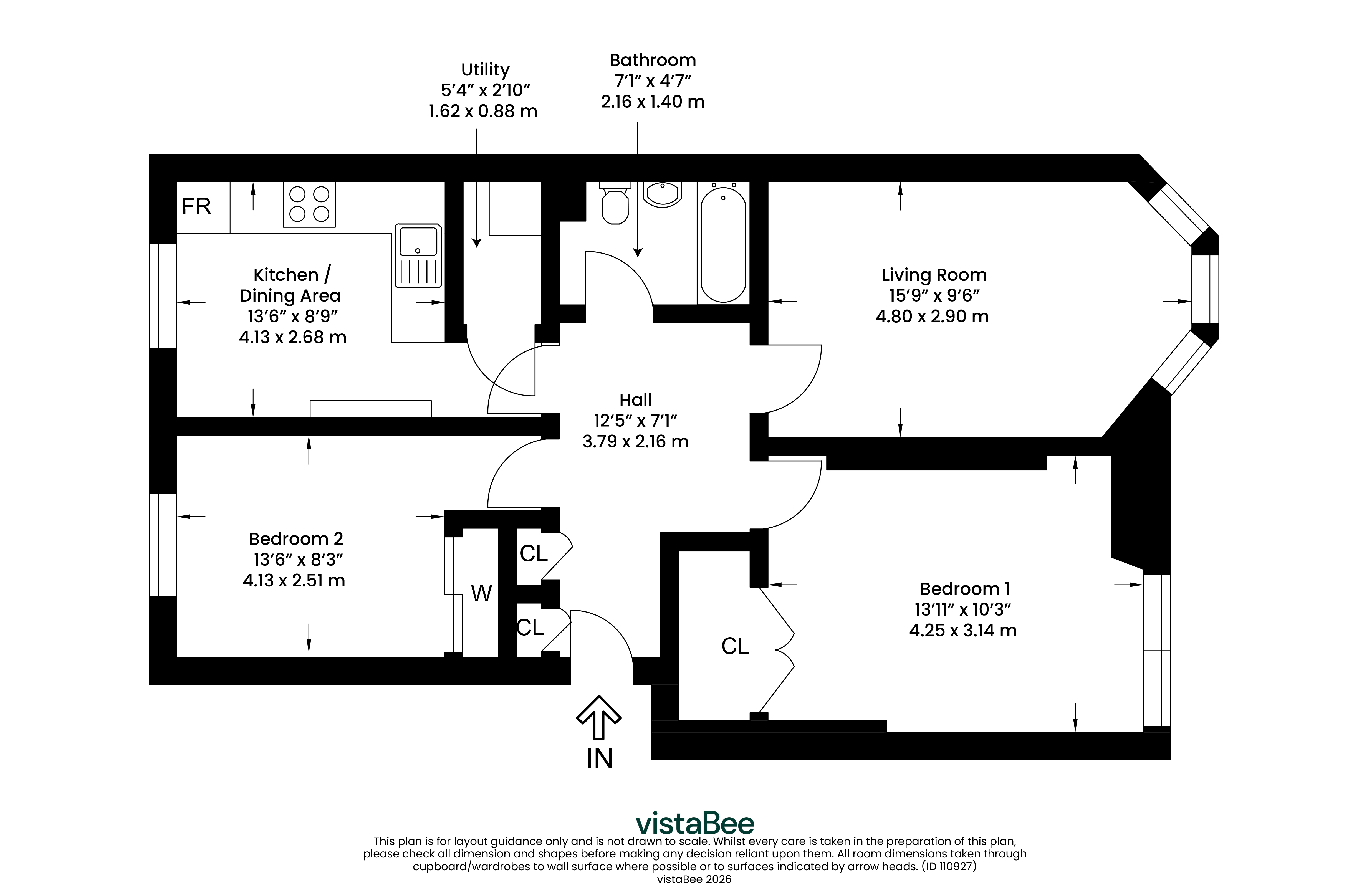 2/1, 34, Paisley Road, Renfrewshire floorplan
