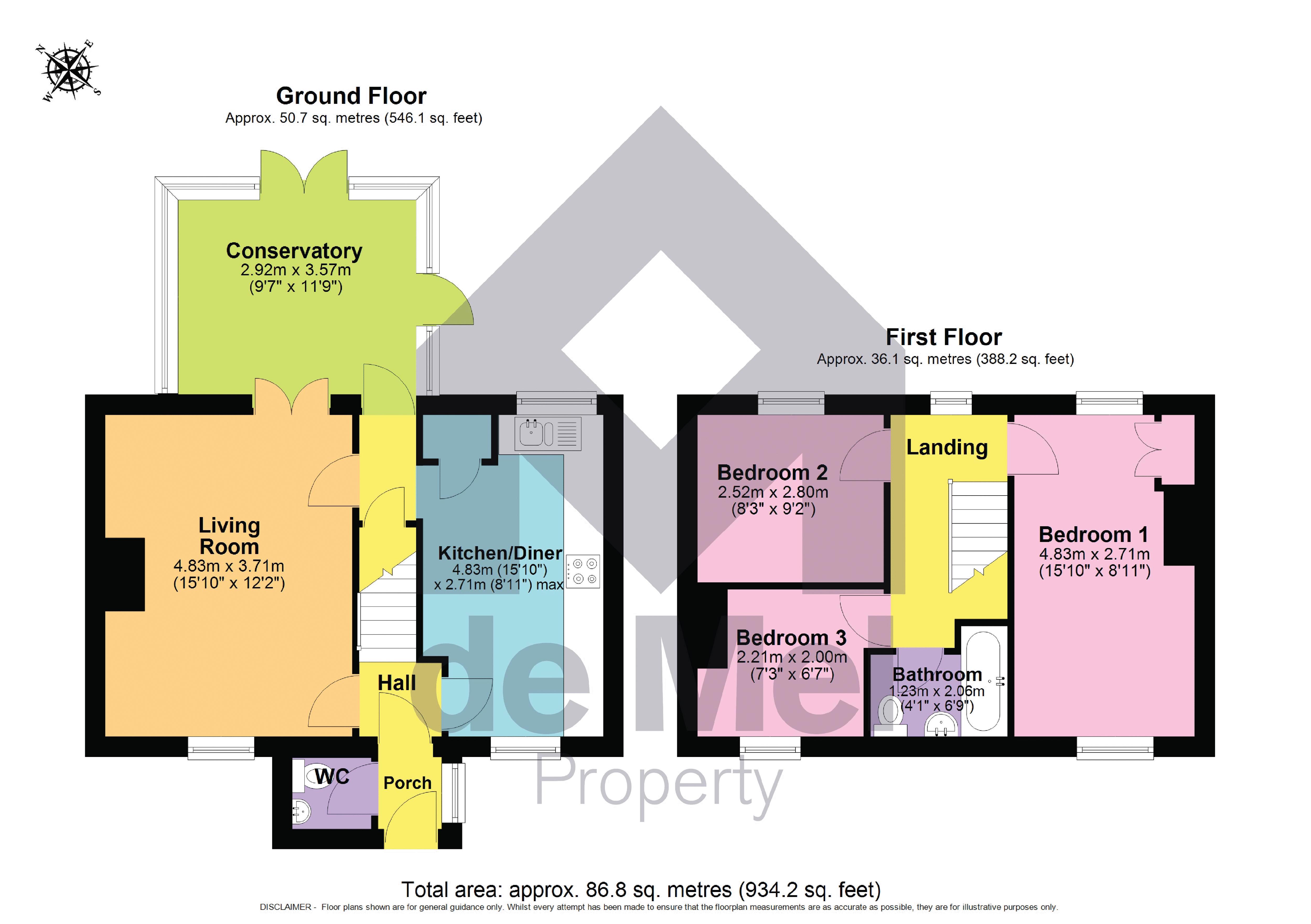 5, Llanthony Cottages, Tewkesbury floorplan