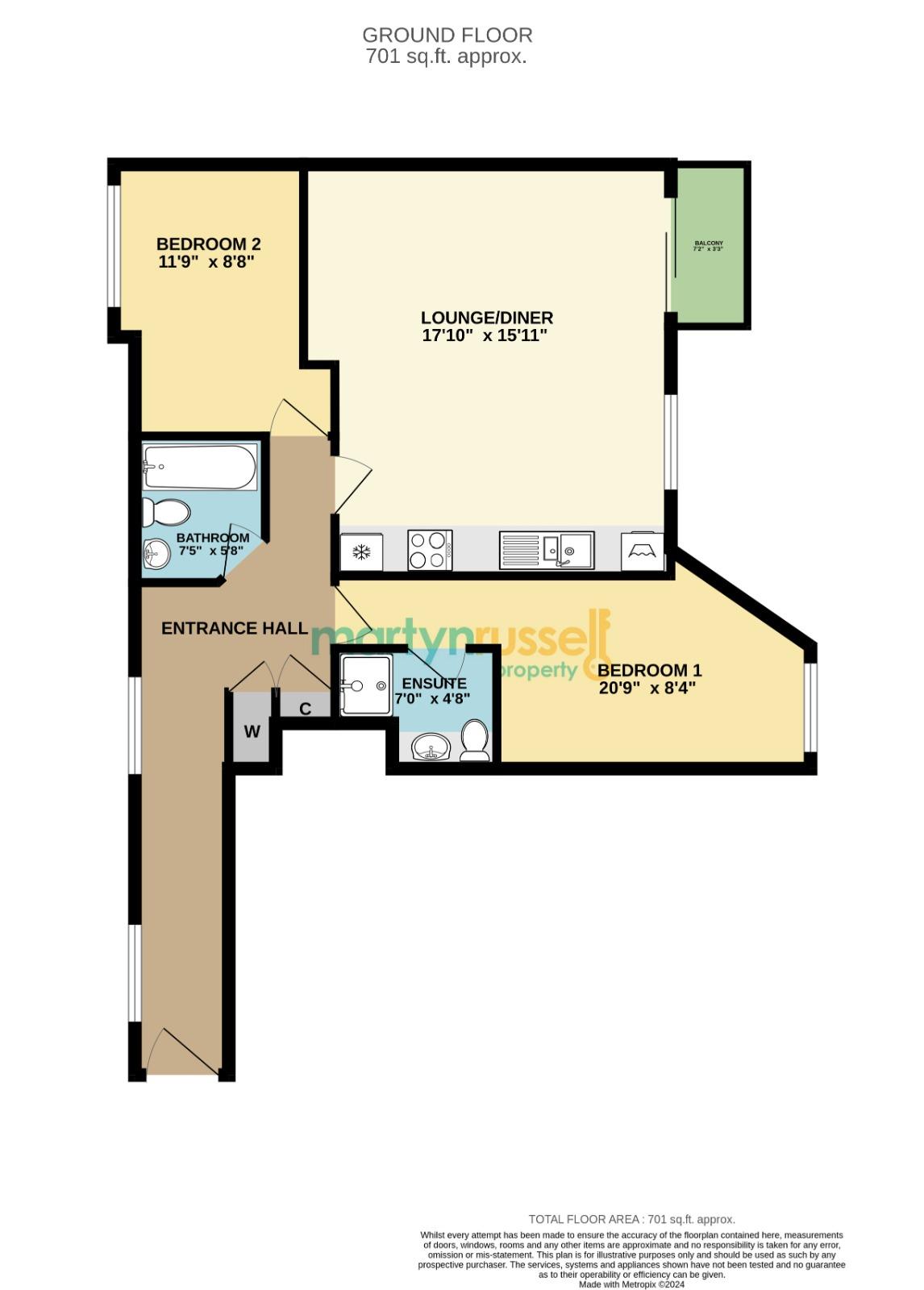 5 Projection West, Merchants Place, Reading floorplan