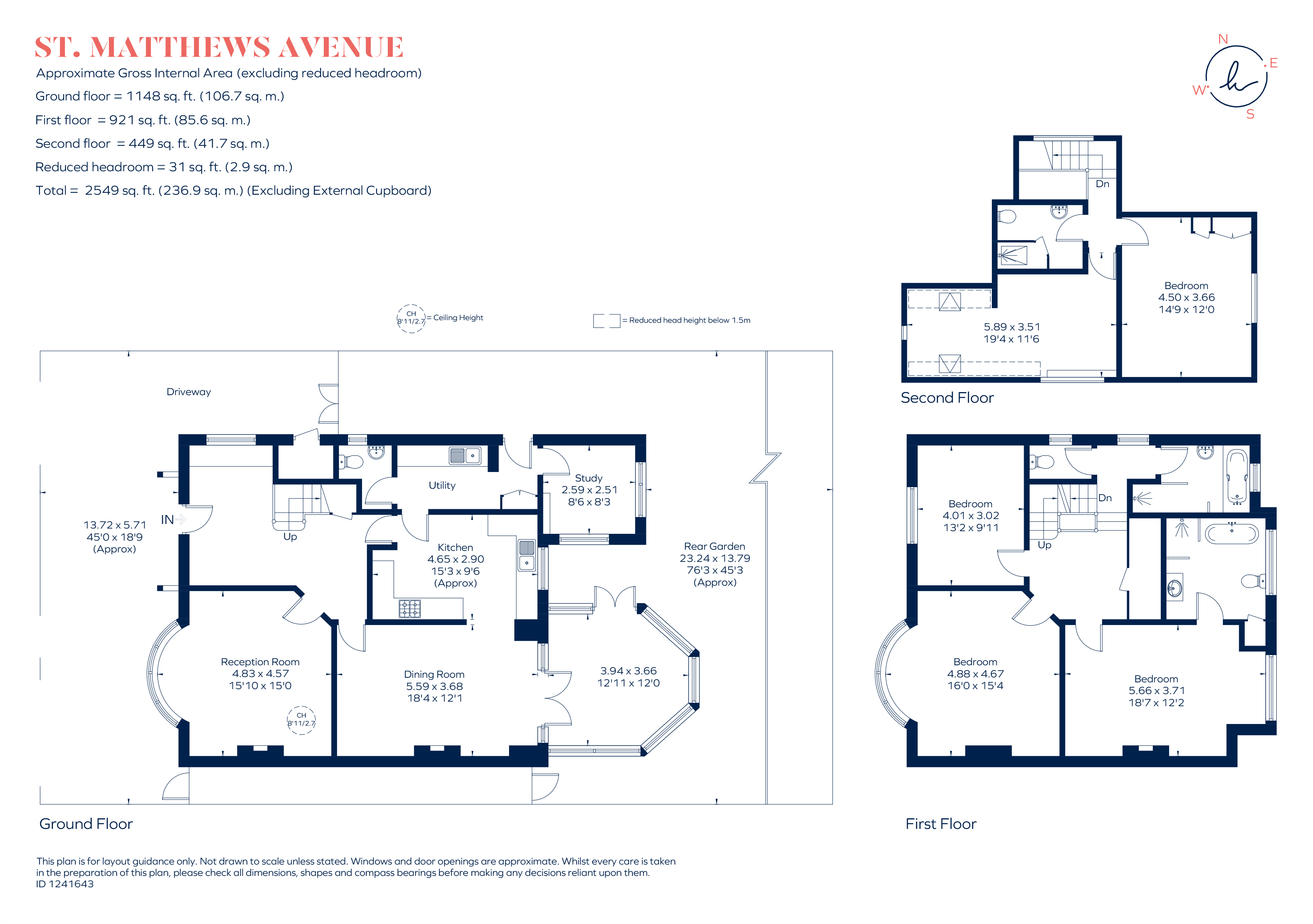 St. Matthew's Avenue, Surbiton, KT6 floorplan