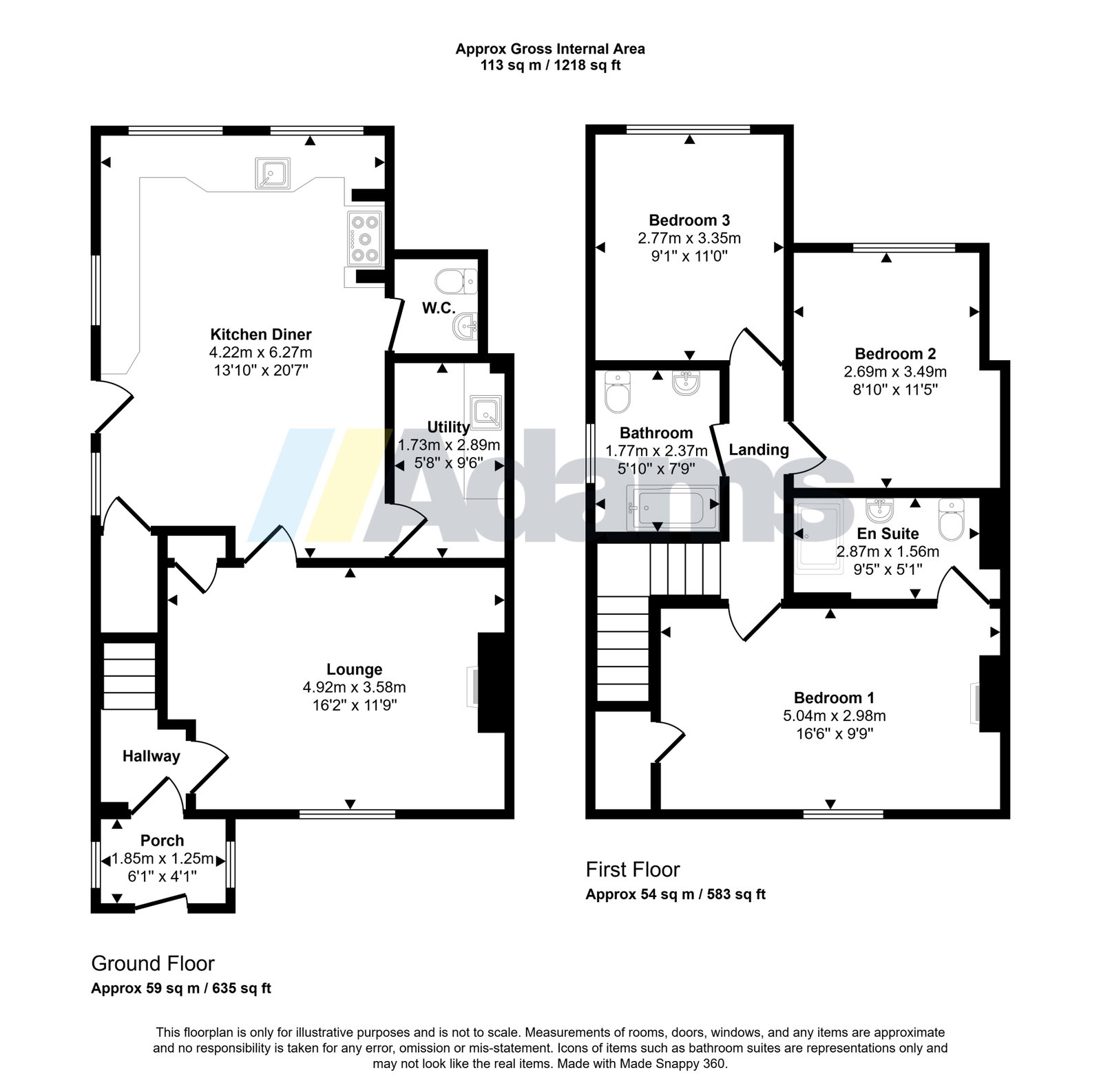 1, Wrights Green, Lumb Brook Road, Warrington floorplan