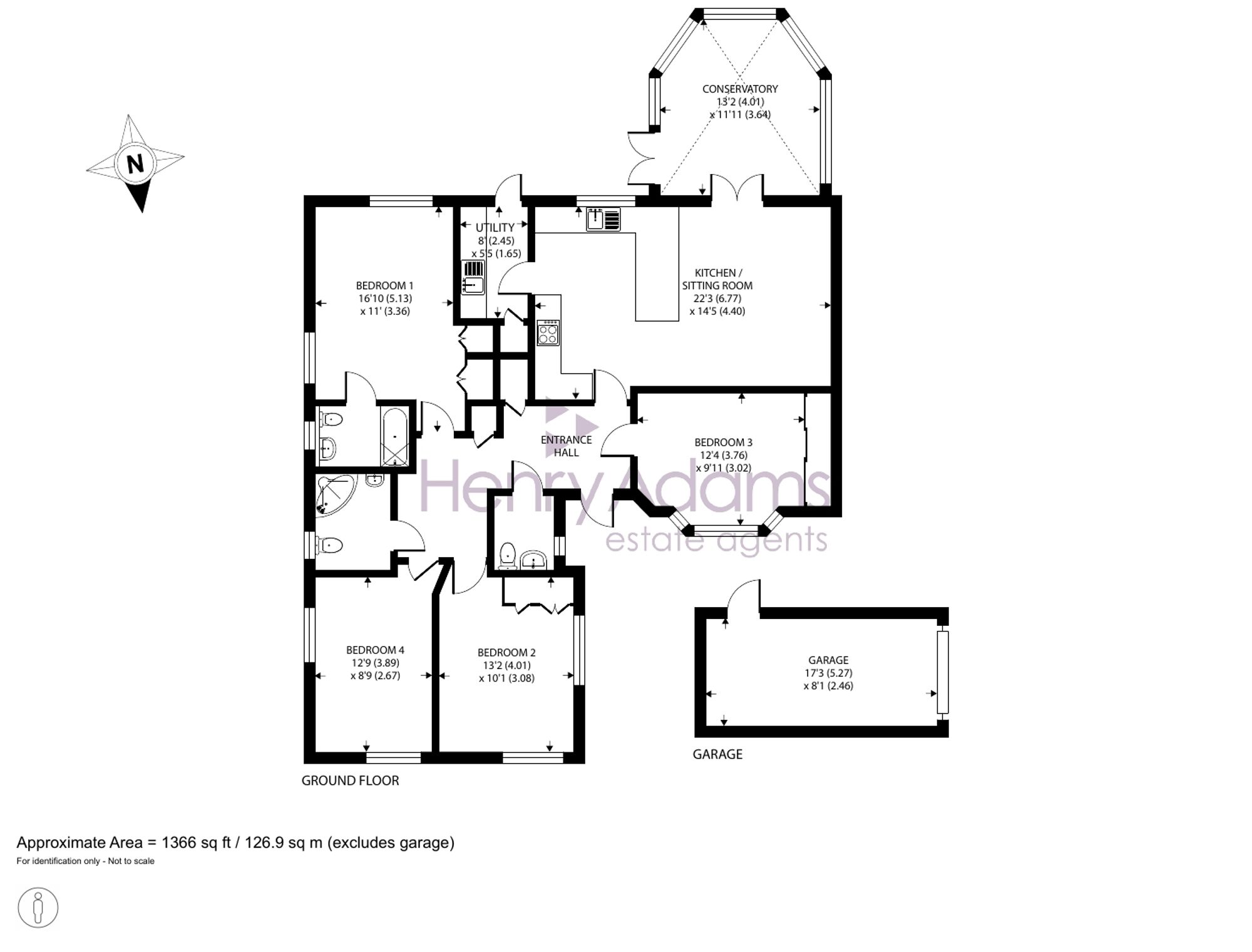 11 Mere Close, Chichester floorplan