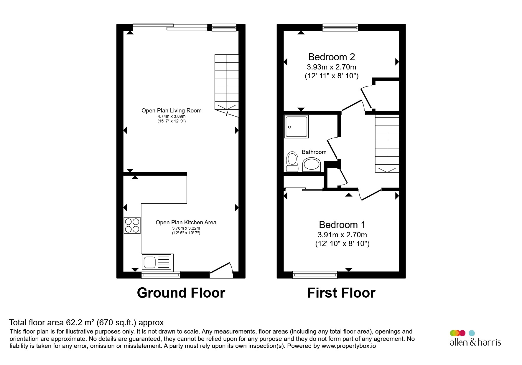 54, Ashwood Road, Corsham floorplan