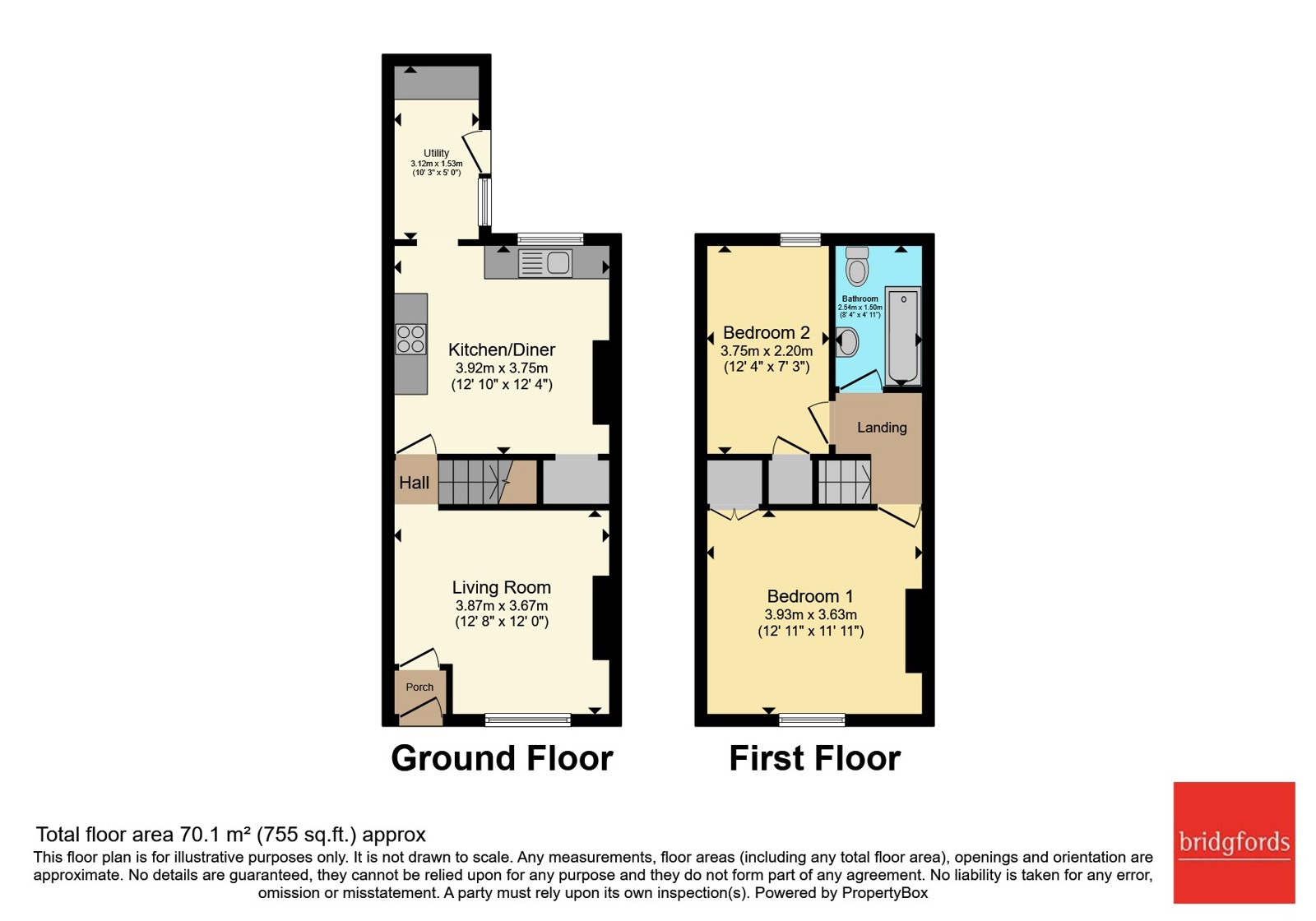 Hawthorn Street, Manchester floorplan