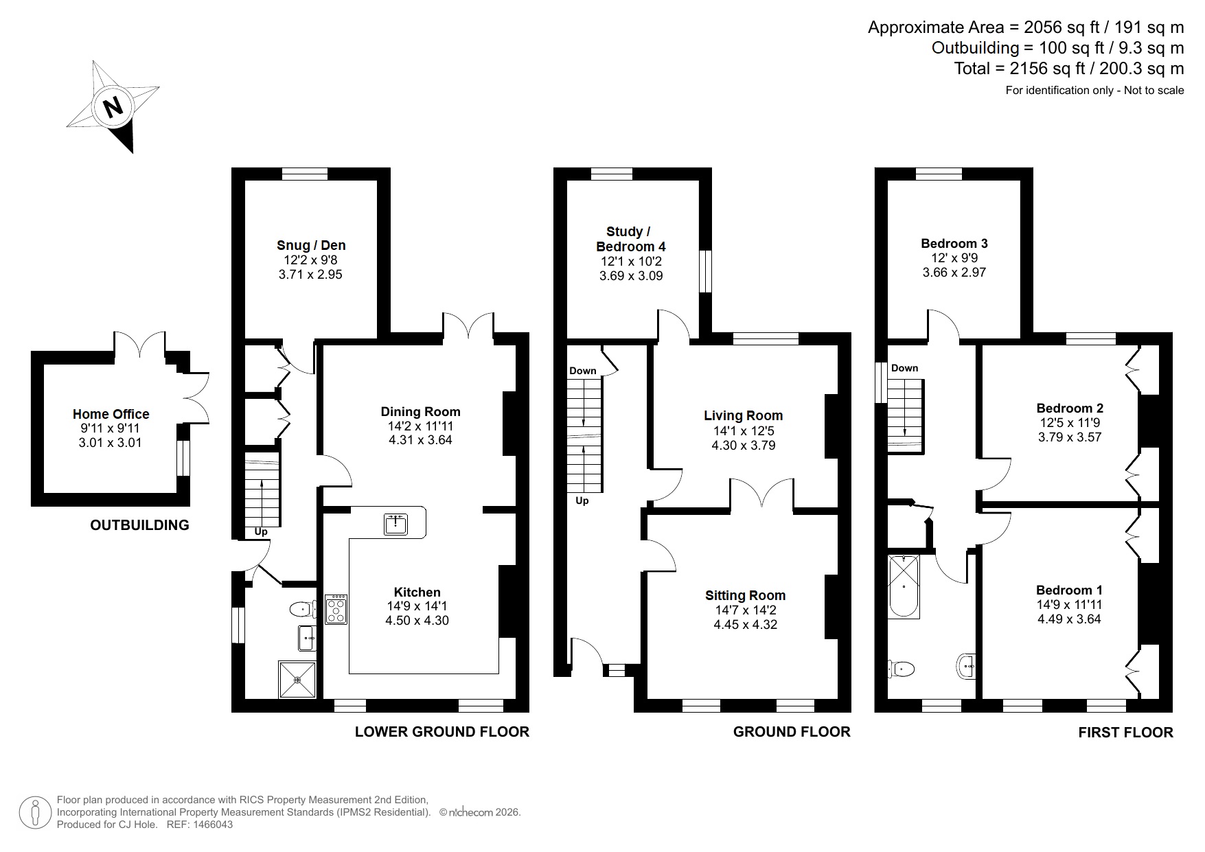 25, London Road, Cheltenham floorplan