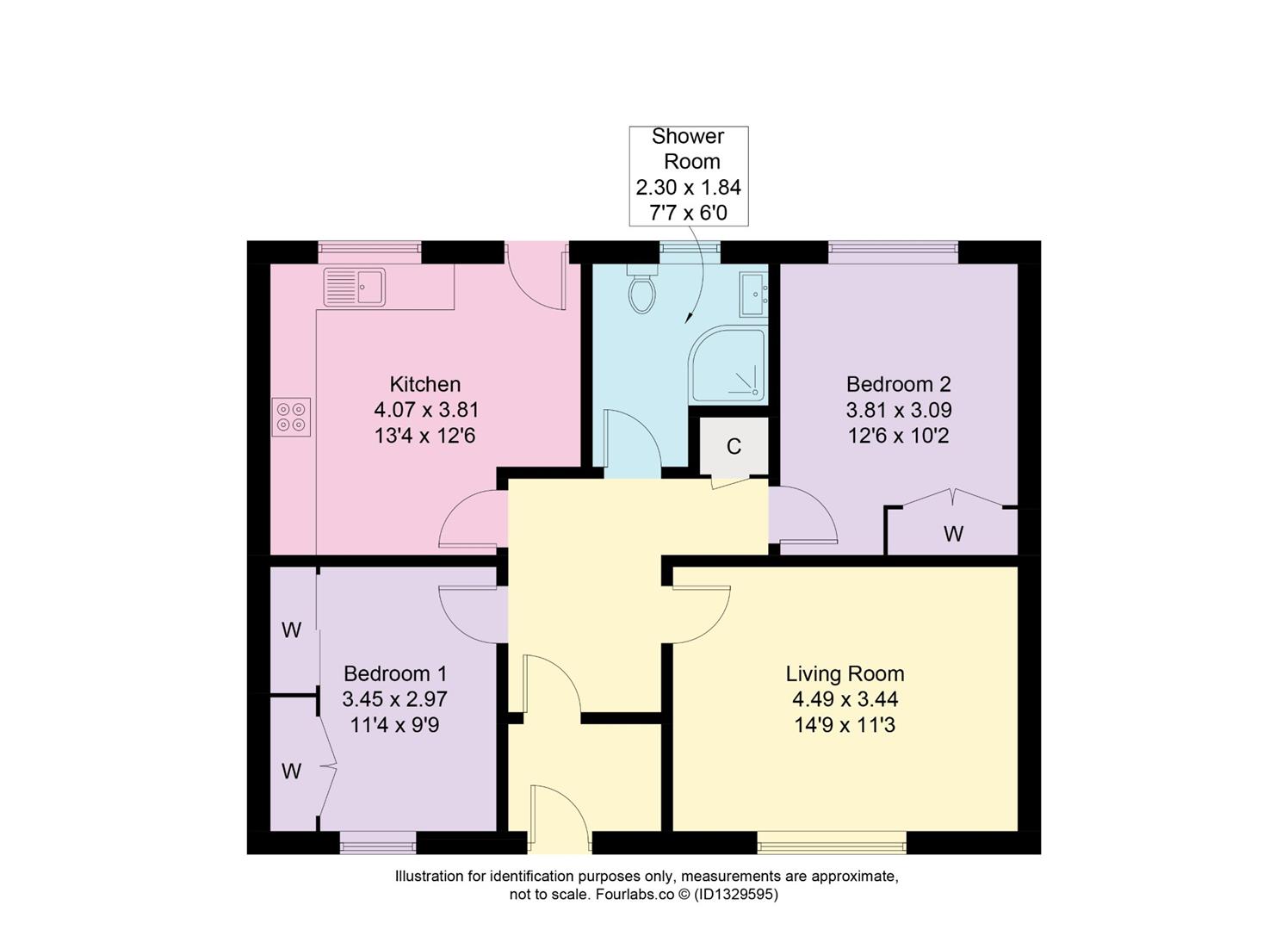38, Ramsay Street, Dundee floorplan