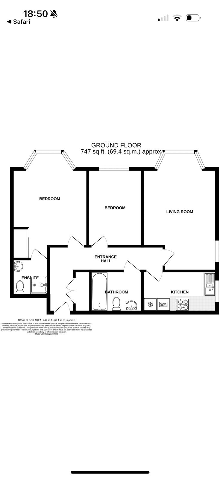 11  Montclare House, 28, Upperton Road, East Sussex floorplan