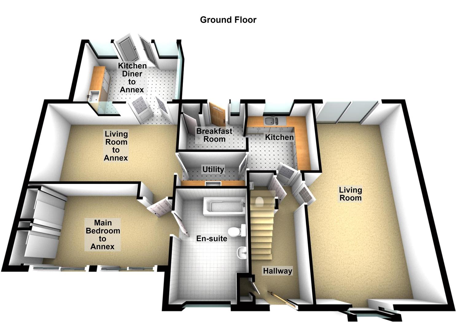 3A, Soke Road, Peterborough floorplan