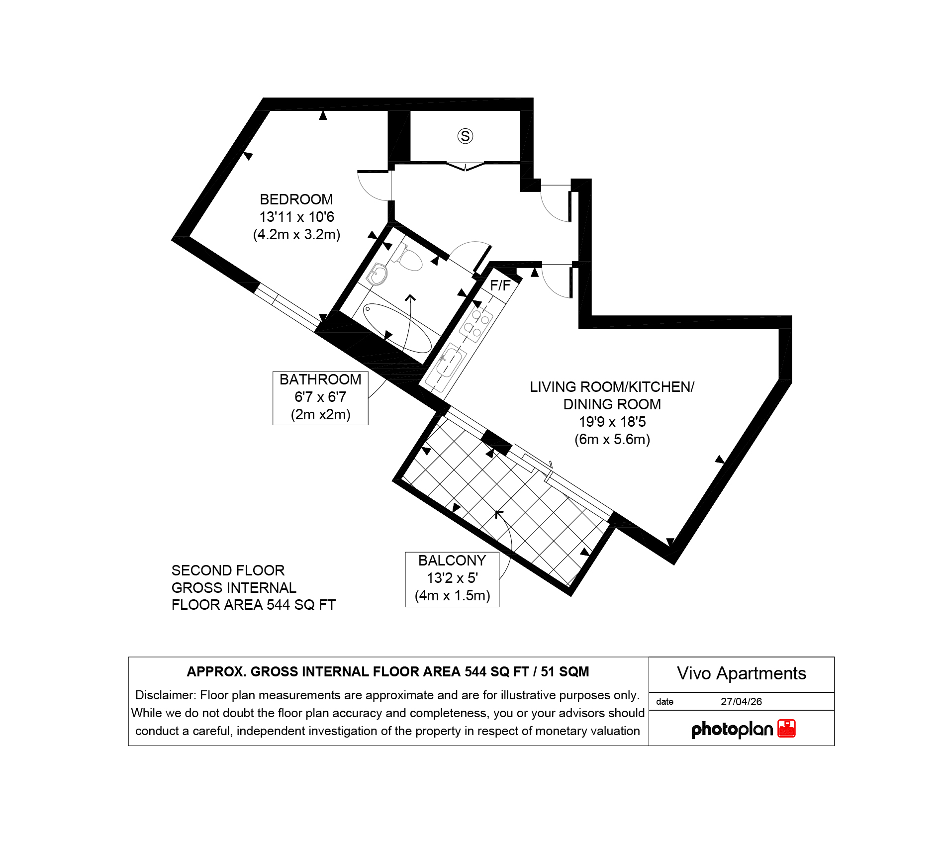 6 Harbutt Road, Wembley floorplan