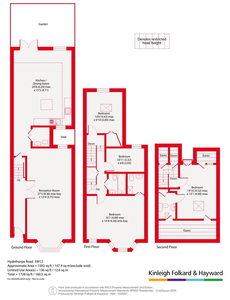 Hydethorpe Road, London floorplan