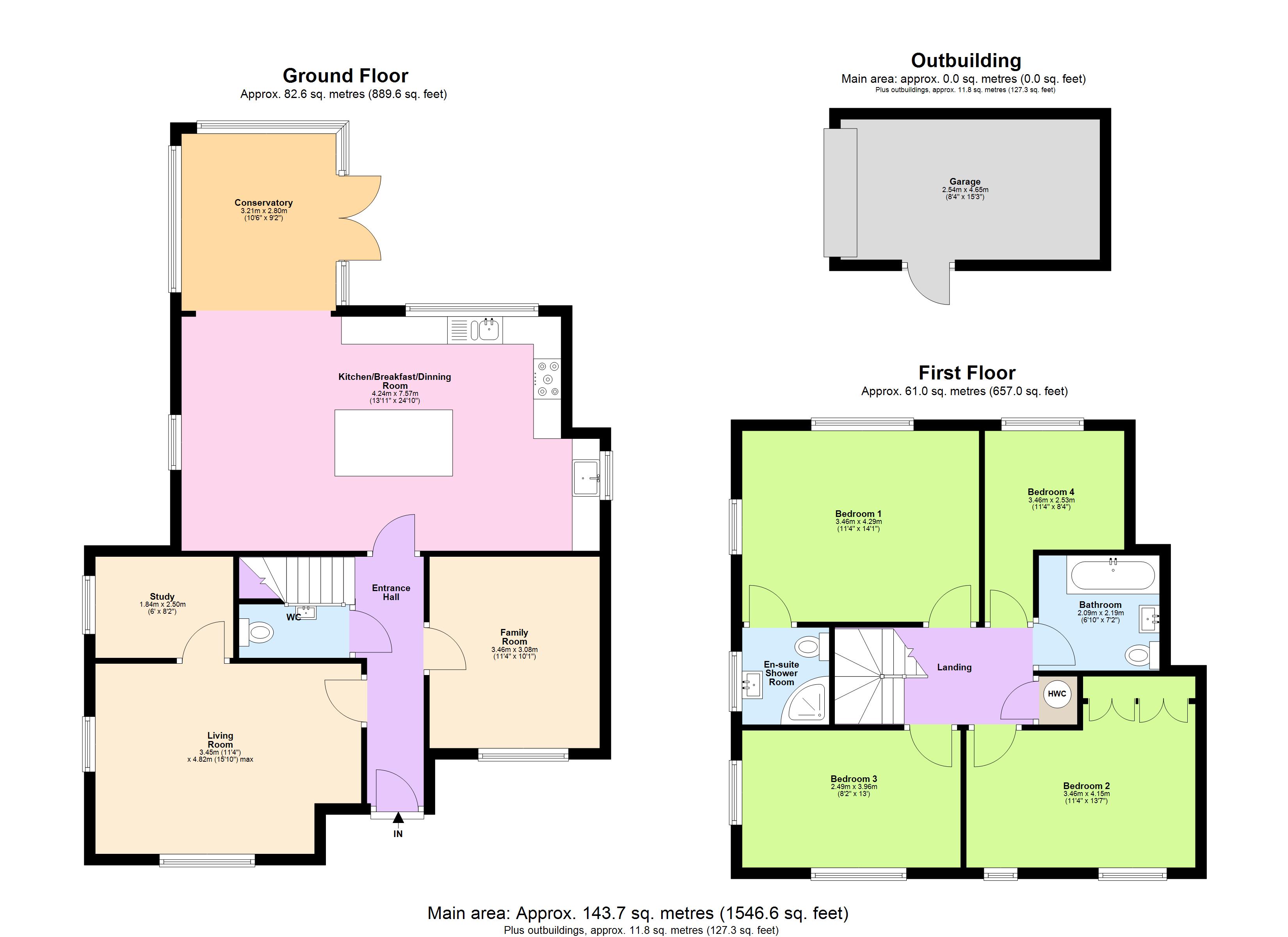 79, Dunstable Road, Caddington floorplan