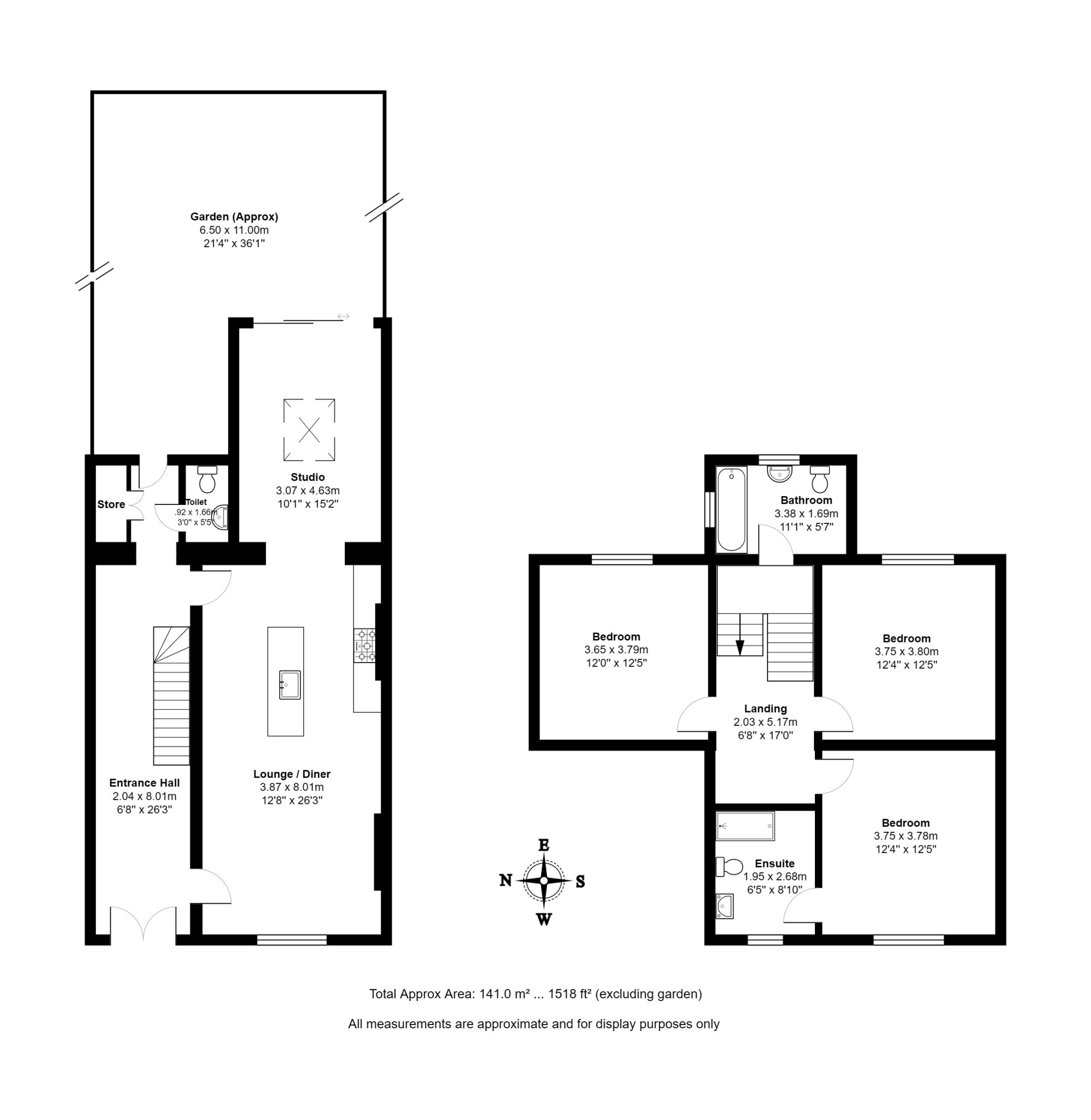 Langhorne Street, 17, Langhorne Street, London floorplan