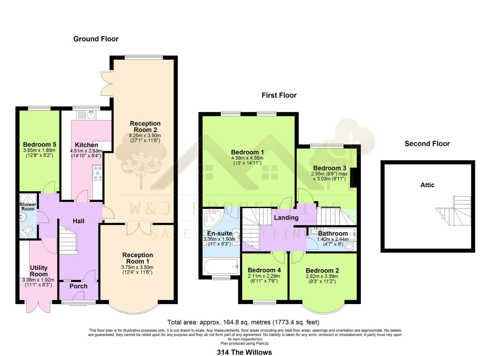 314, Willows Lane, Accrington floorplan