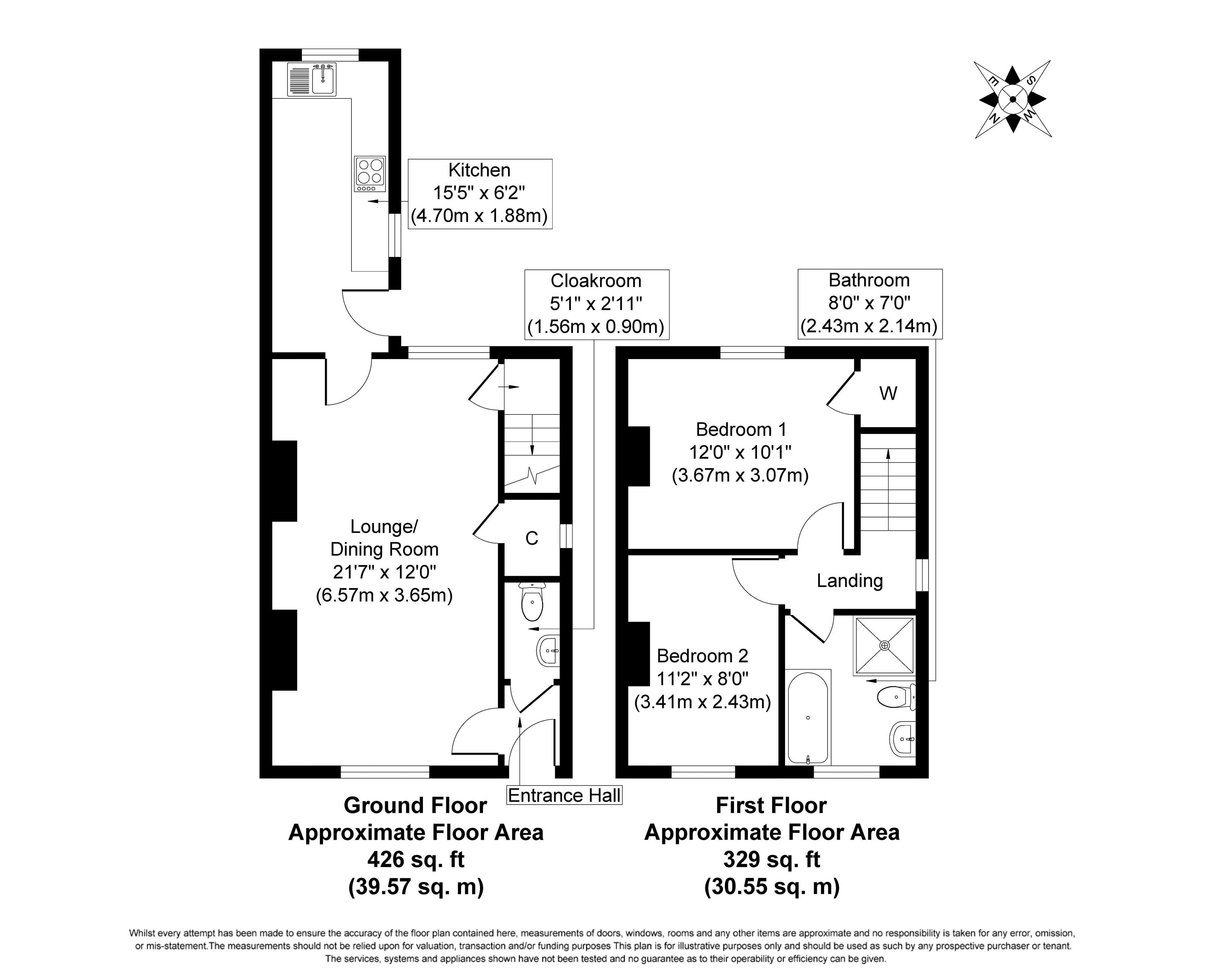 64, Stalham Road, Norwich floorplan
