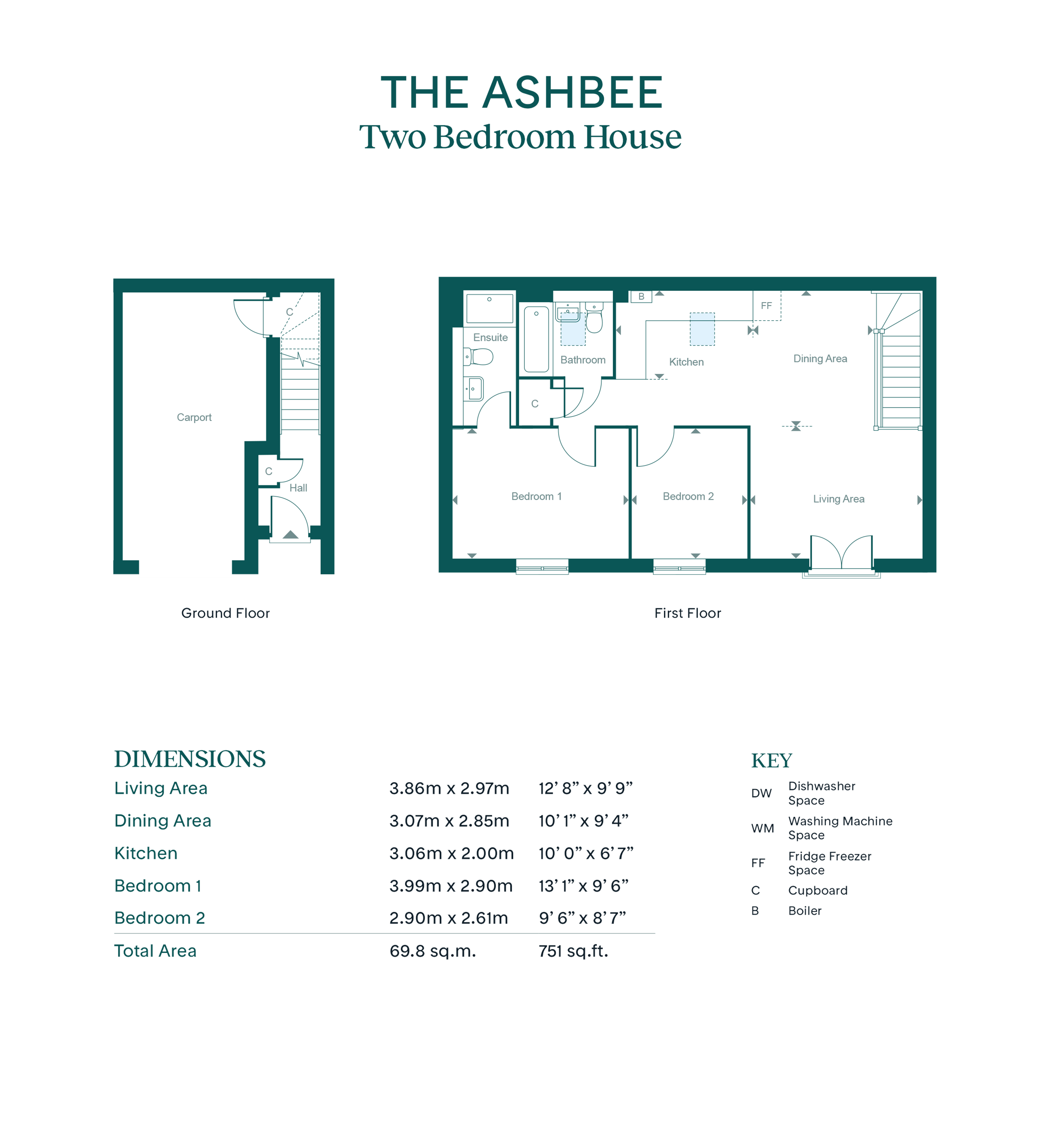 95 whiteley way - ashbee, Leaf Living at Whiteley Meadows, Whiteley, SO30, Whiteley floorplan