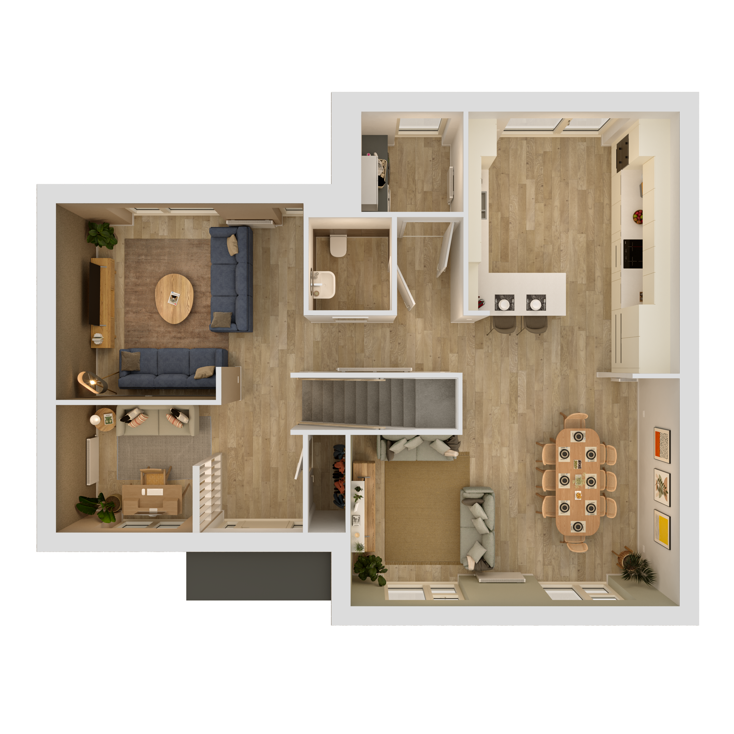 'Twentythree00' - Plot 100, Breacla,, Scotforth Road, Lancashire floorplan