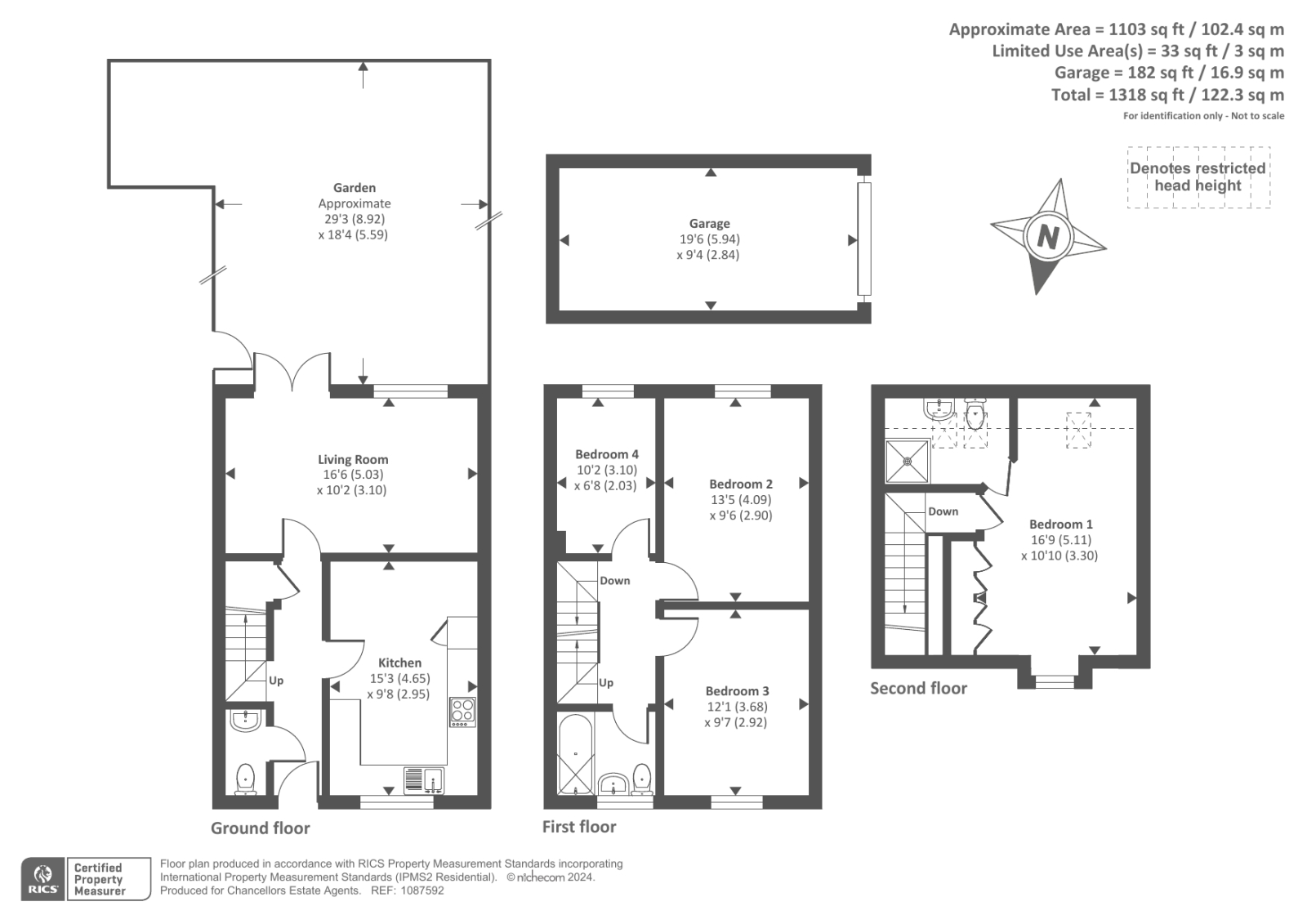 92, Fontwell Road, Bicester floorplan