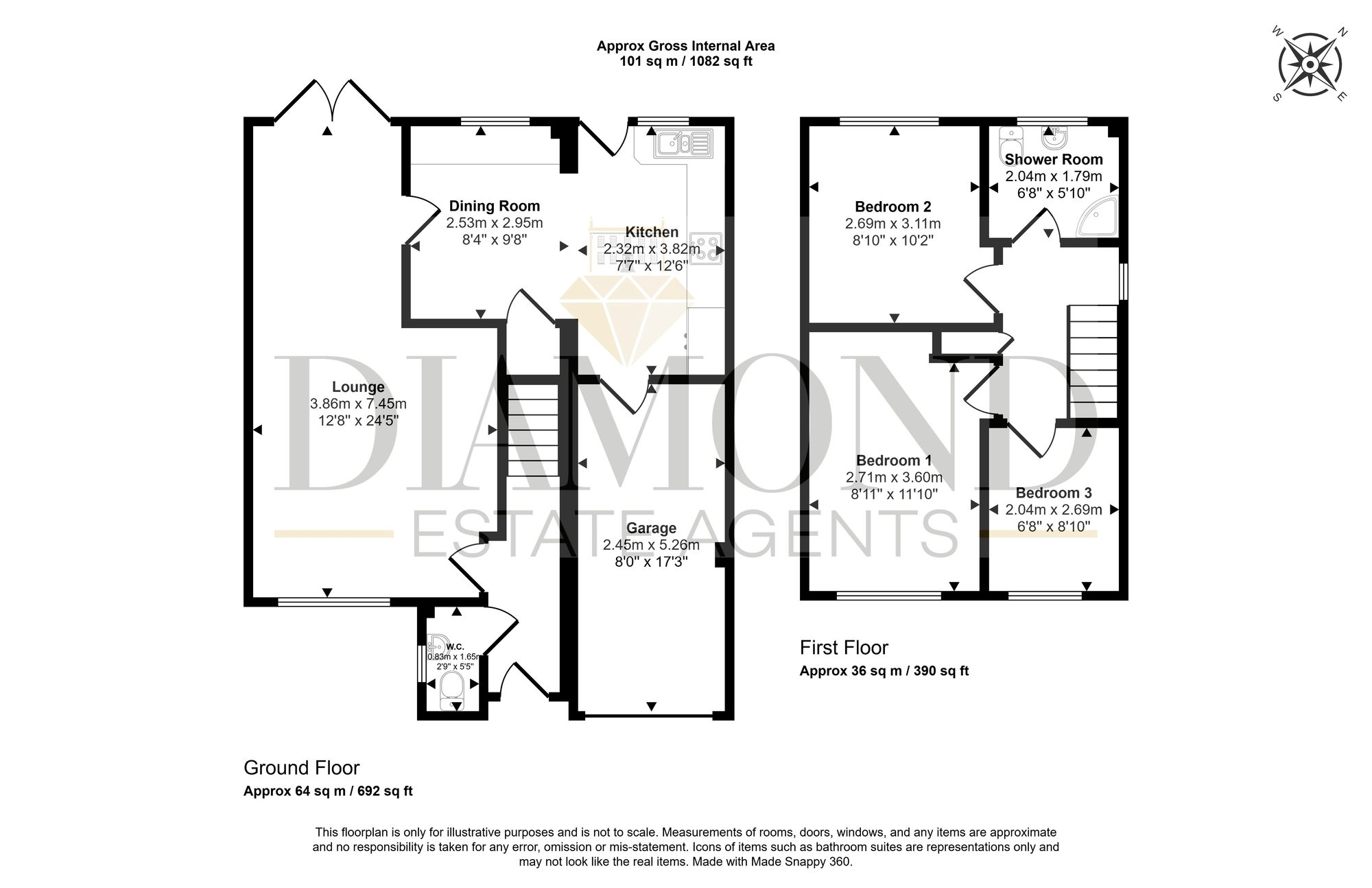 23 Bluebell Avenue, Tiverton floorplan
