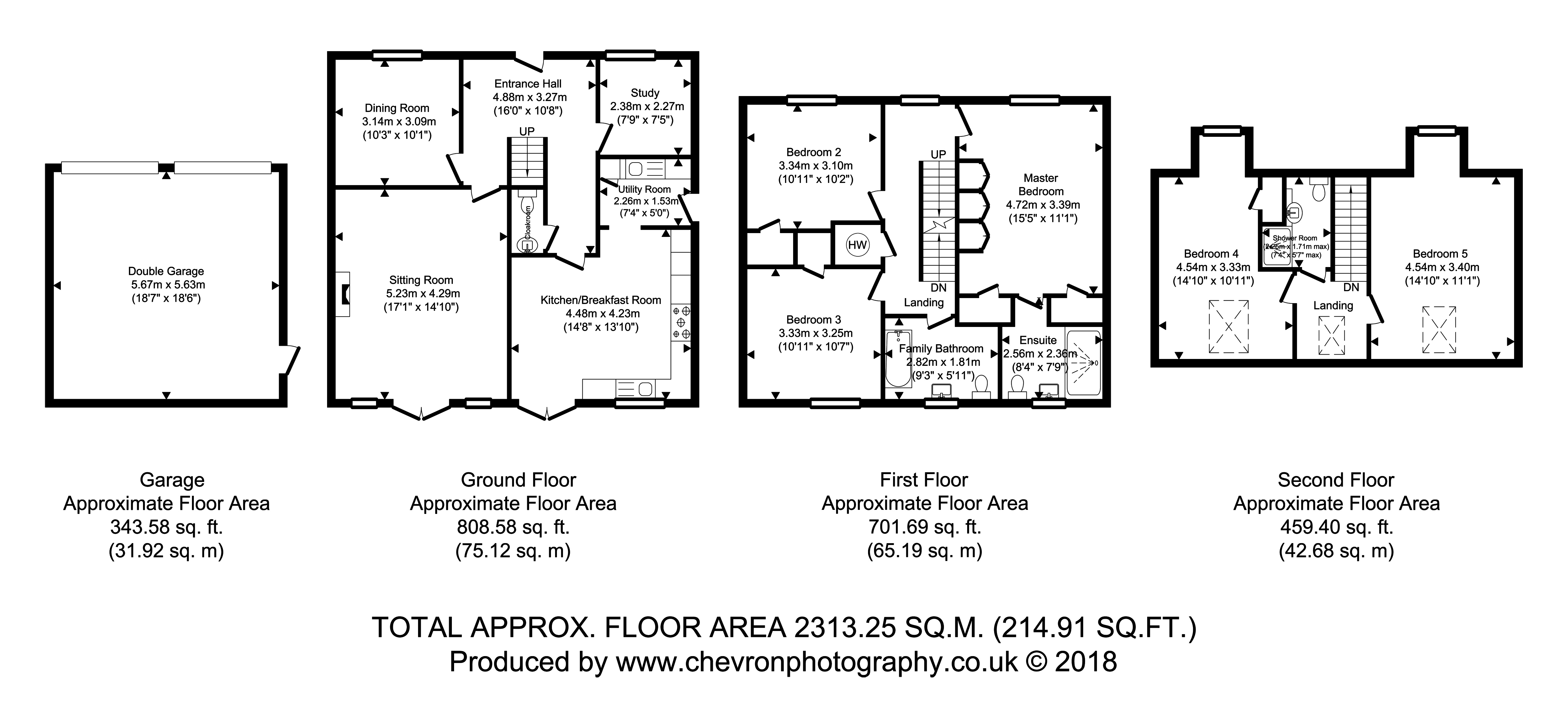 5 Bedrooms Detached house to rent in Great Horkesley, Colchester, Essex CO6