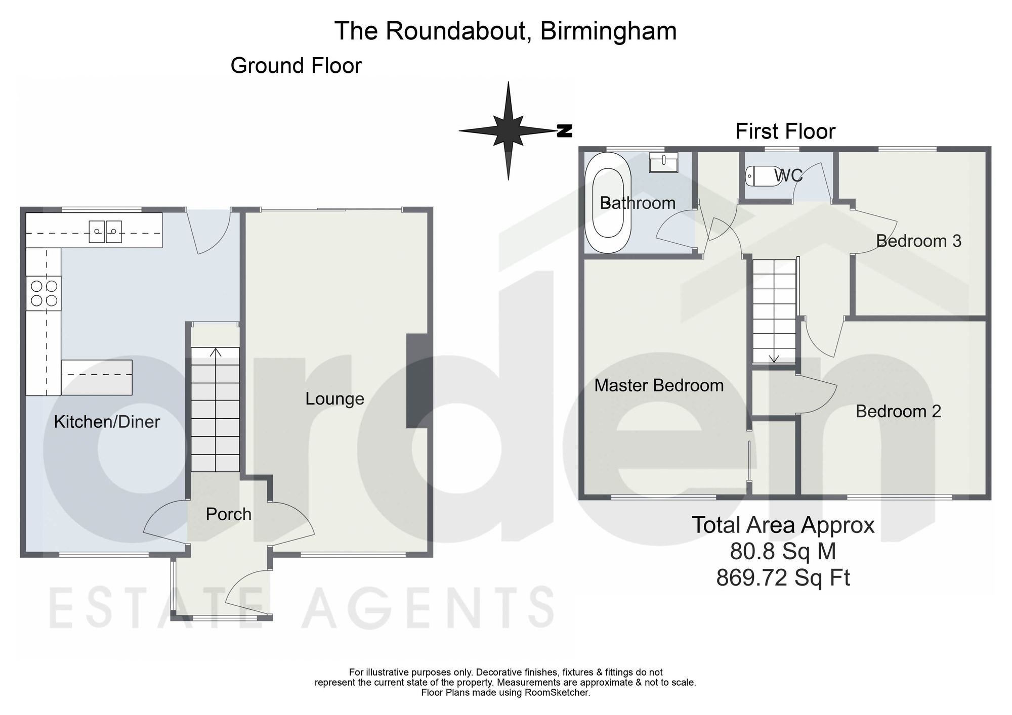 370 The Roundabout, Birmingham floorplan